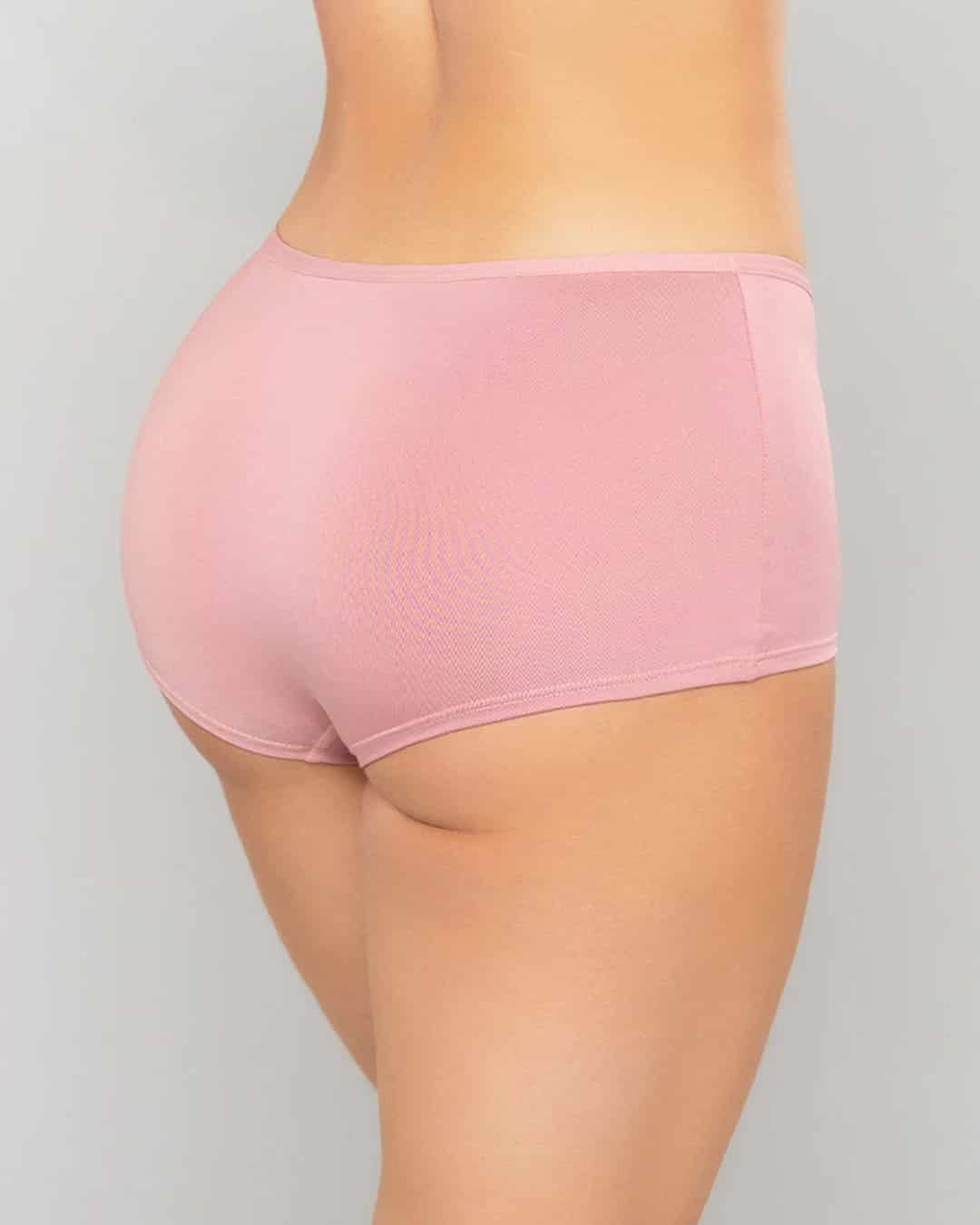 Boxer Femenino Tiro Alto en Microfibra Suave Ref. 8104-U - miniatura 3