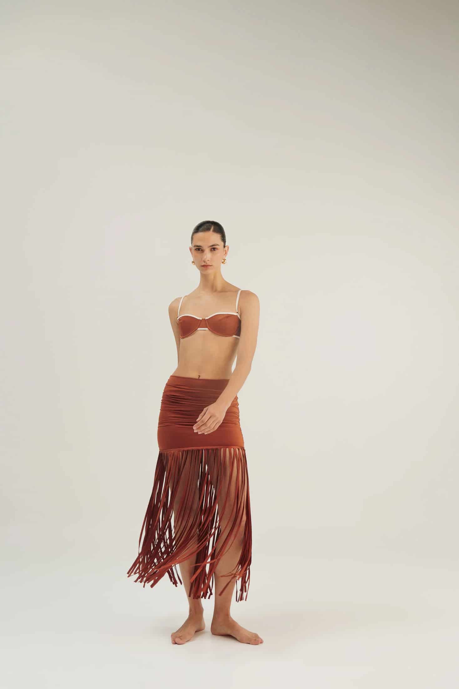 PICOS DE LA SIERRA BIKINI TOP - COPPER - miniatura 3