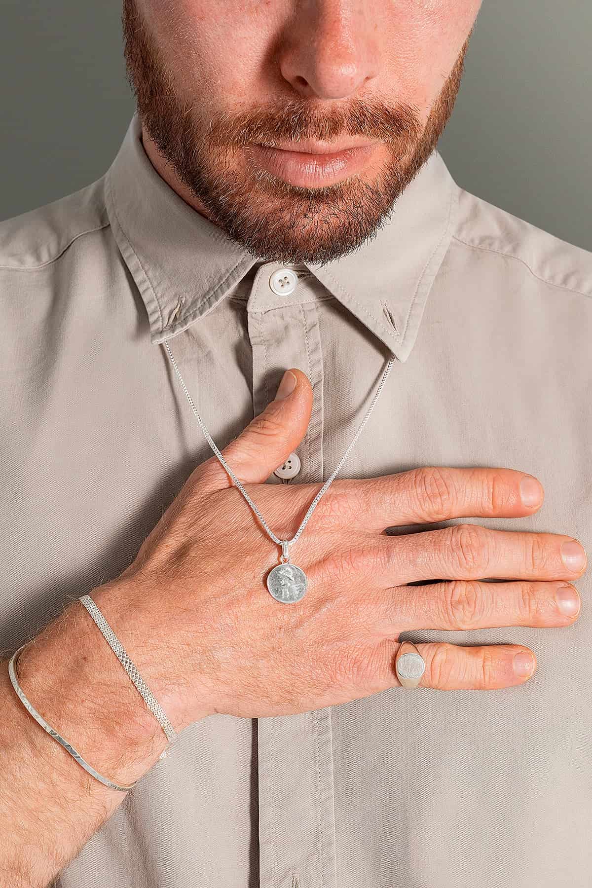 EUKRATIDES | CADENA EN PLATA LEY 925 - miniatura 2