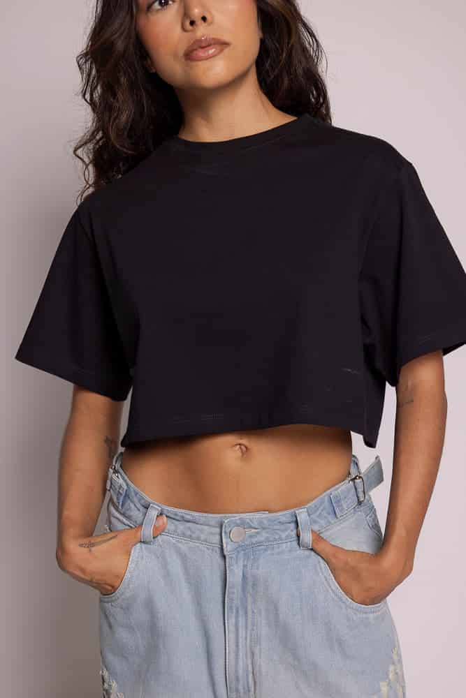 CropTop Basic Motion-Negro - miniatura 7