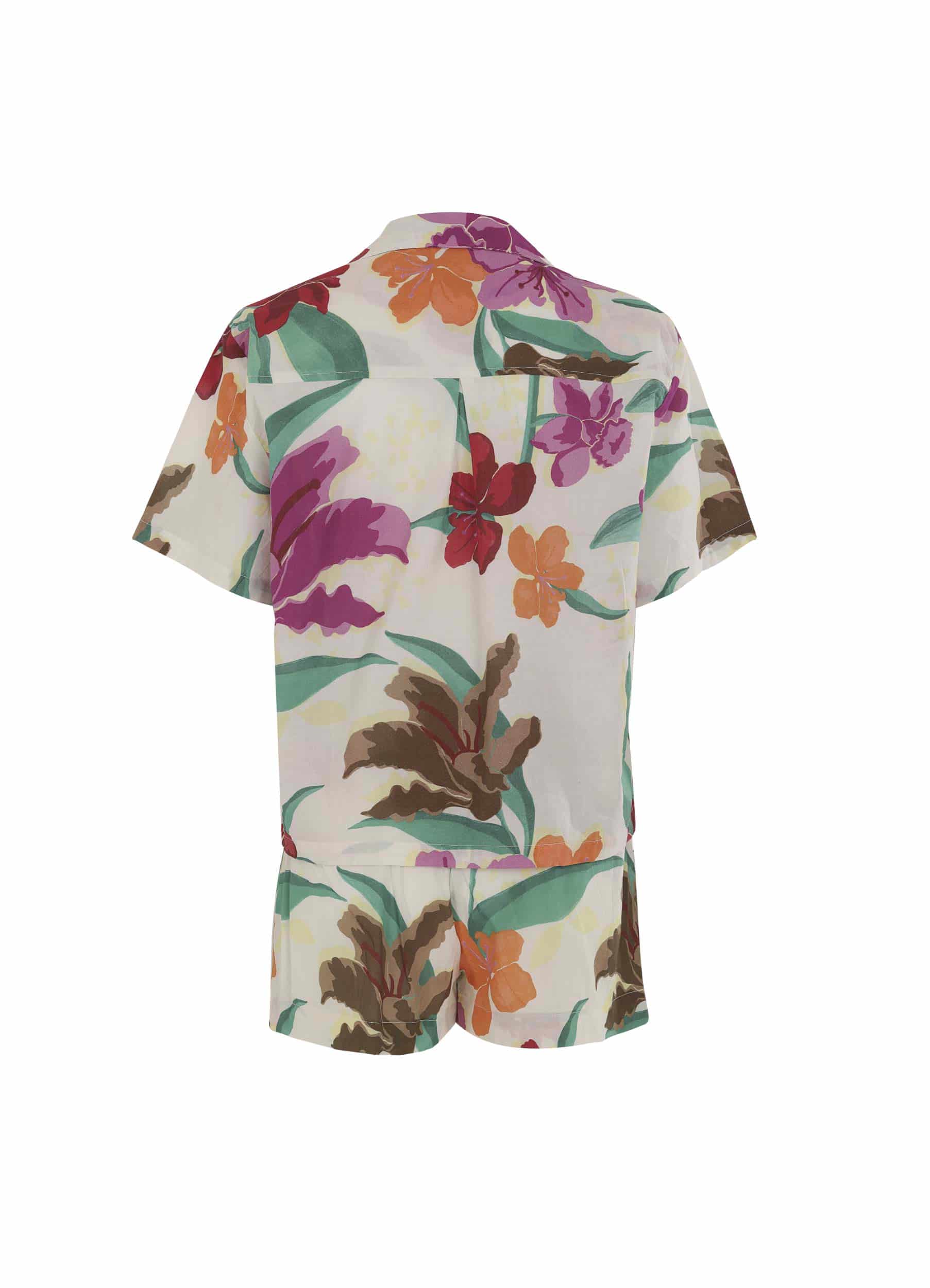 FLOWERS PIJAMA SET SHORT 23167 - miniatura 6