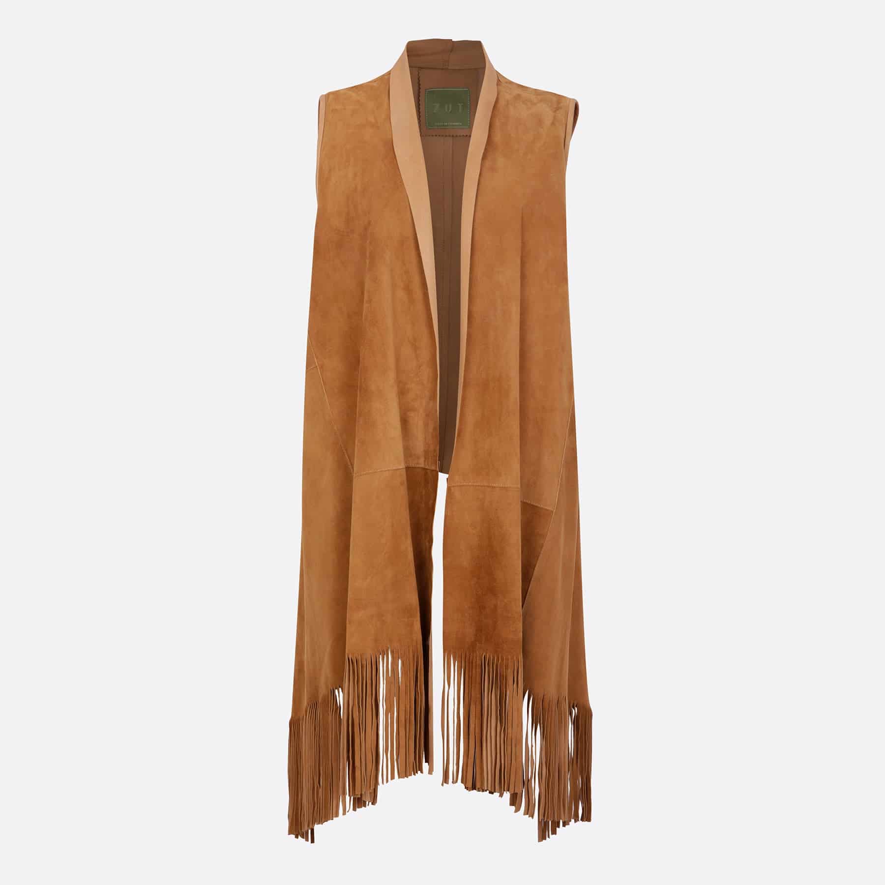 CLARISA FRINGED VEST - miniatura 2