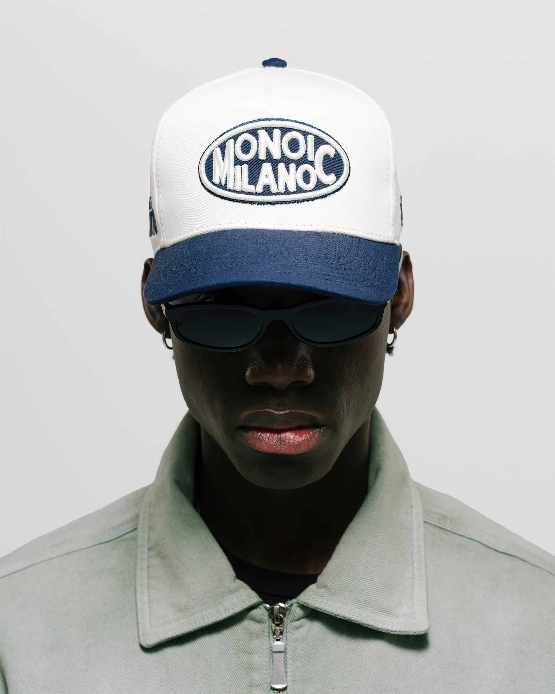 Gorra Milano - Crema y Azul - miniatura 1