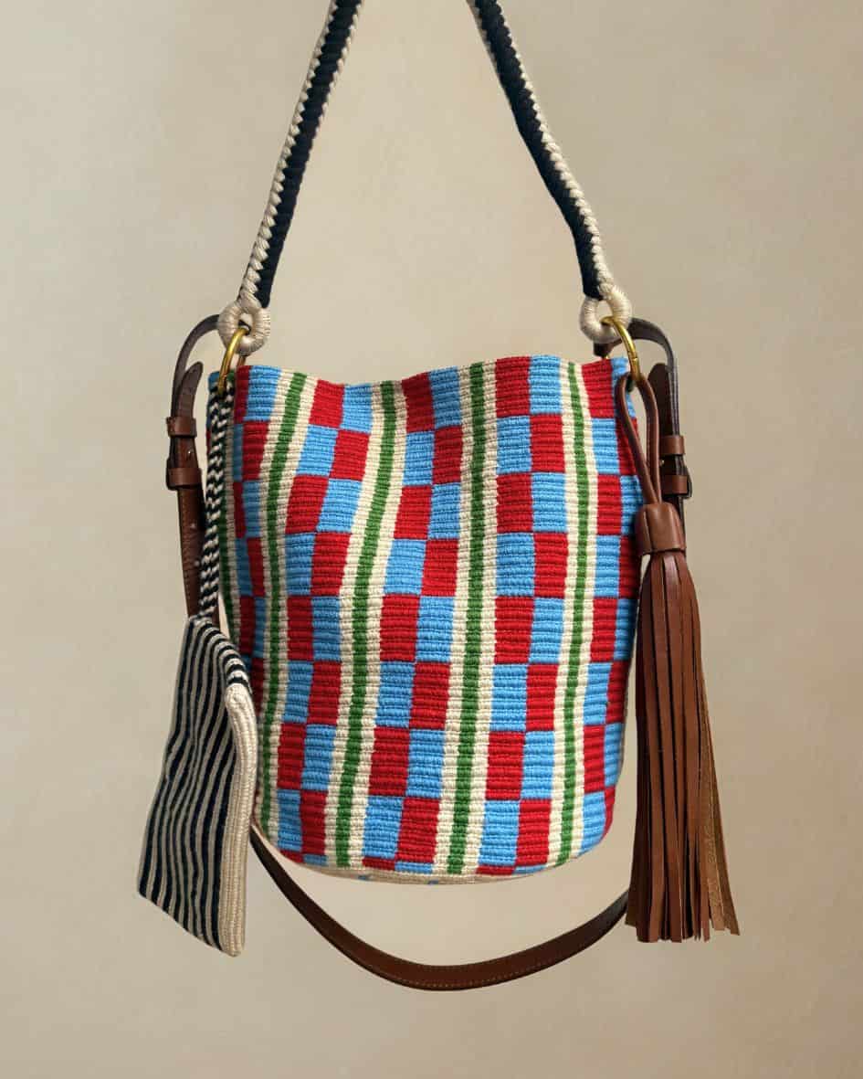 Siloe Large Bucket Bag - miniatura 2