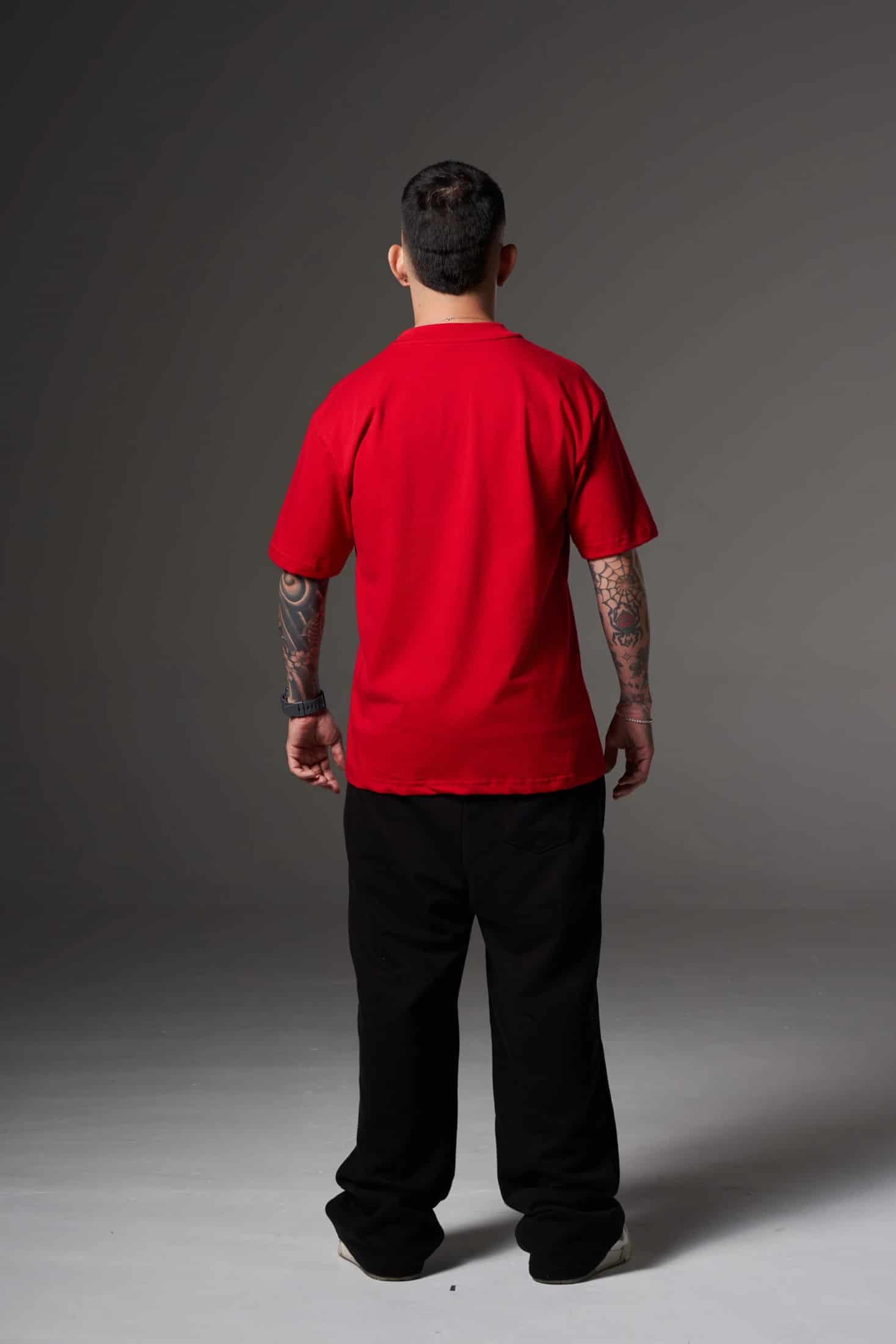 BLANK ROJO  250 GSM 100% ALGODON - miniatura 6