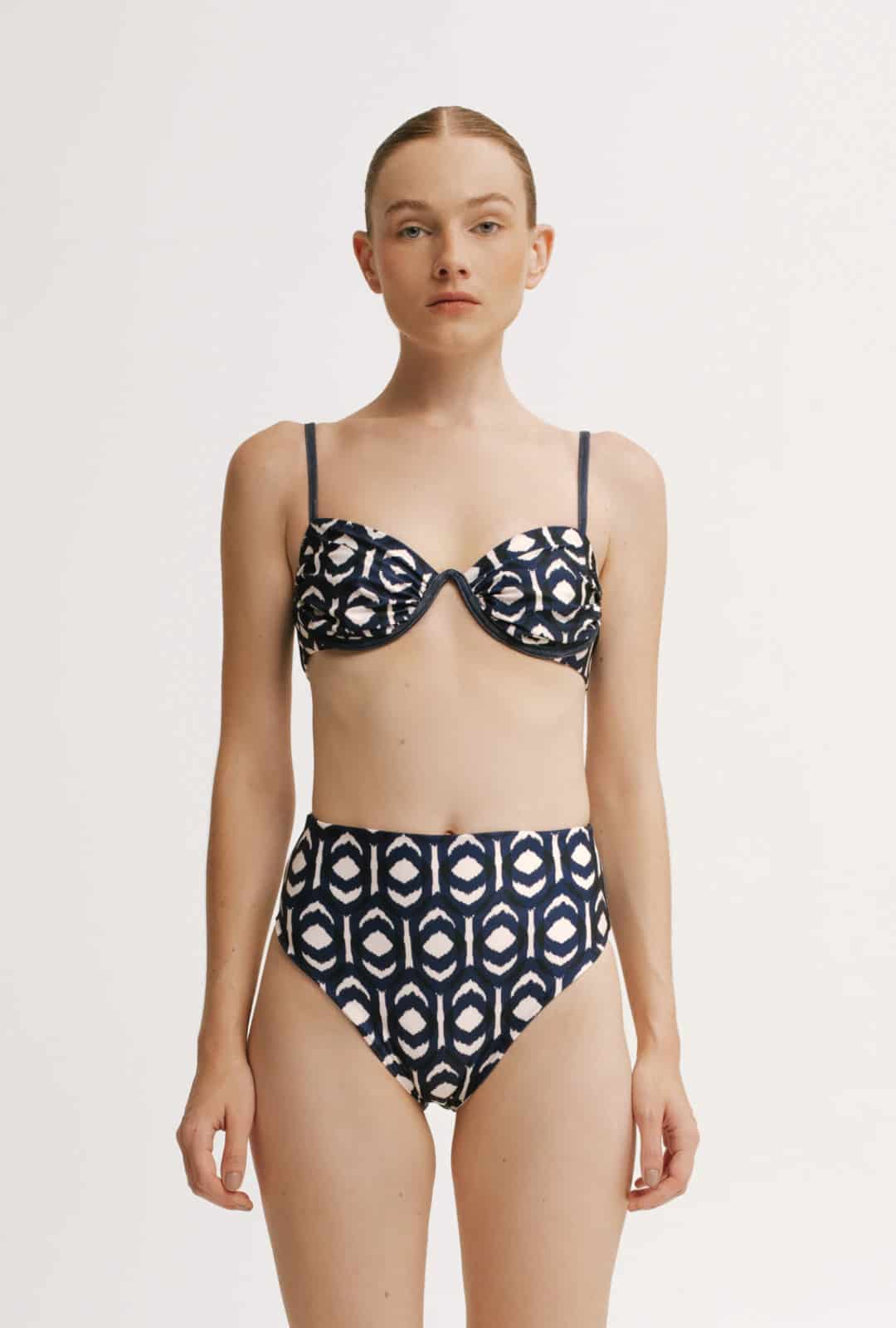 Top de Bikini Luna Ikat - miniatura 1
