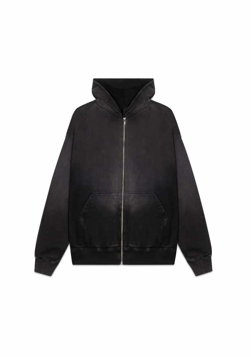 Atelier Grey washed Hoodie - miniatura 1