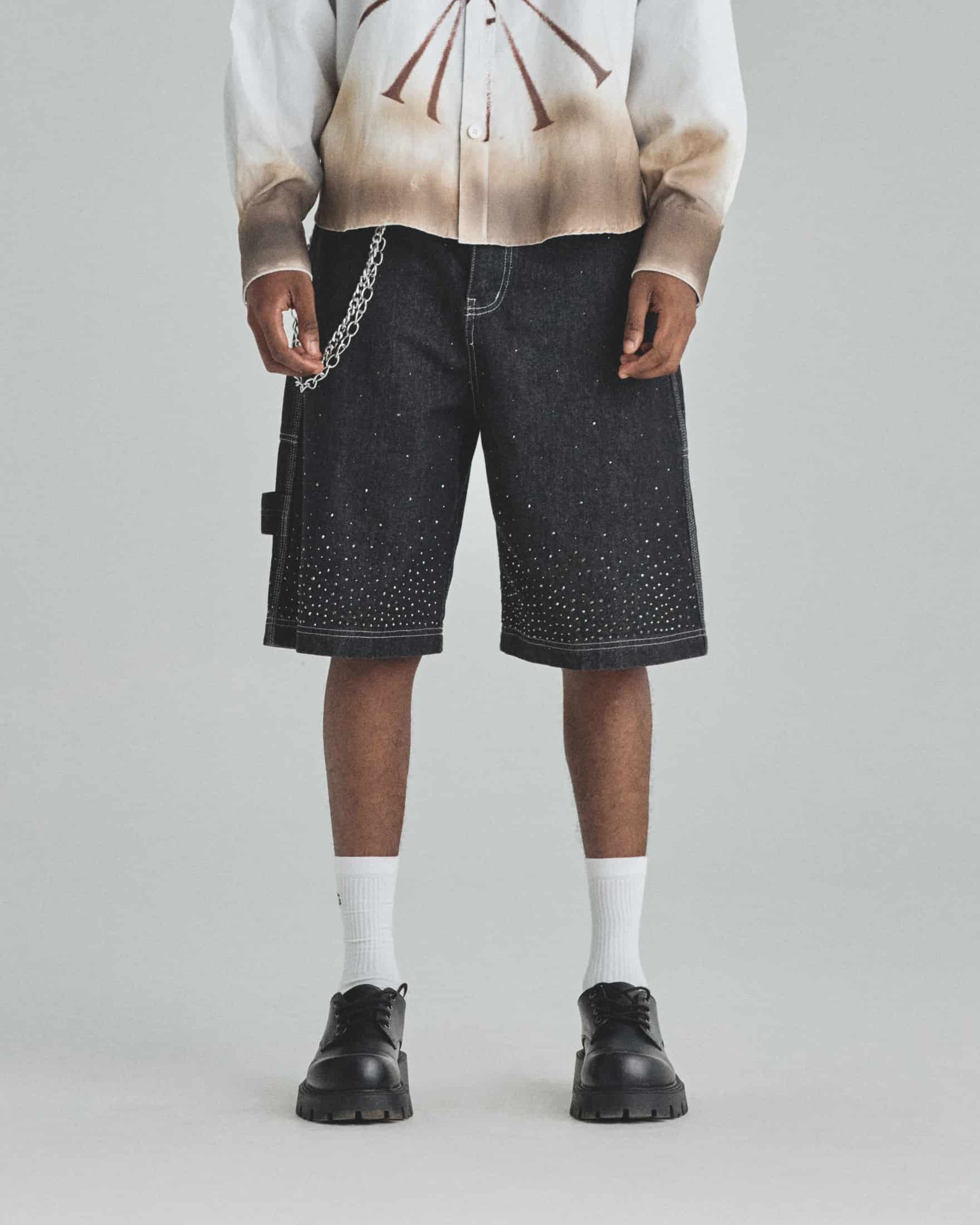 Basics UNDRGLD Jorts Black - miniatura 2