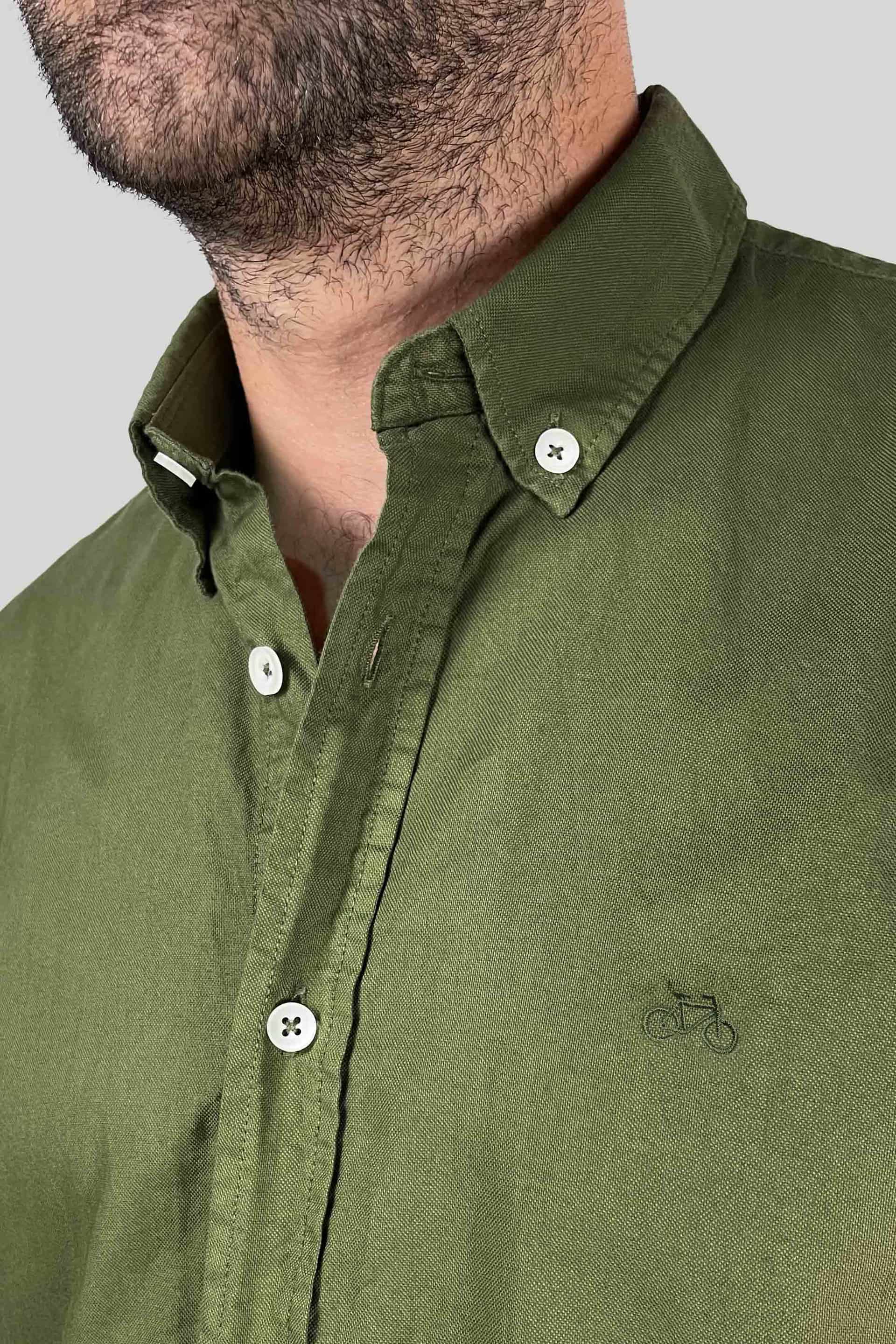 CAMISA OXFORD MILITAR - miniatura 4