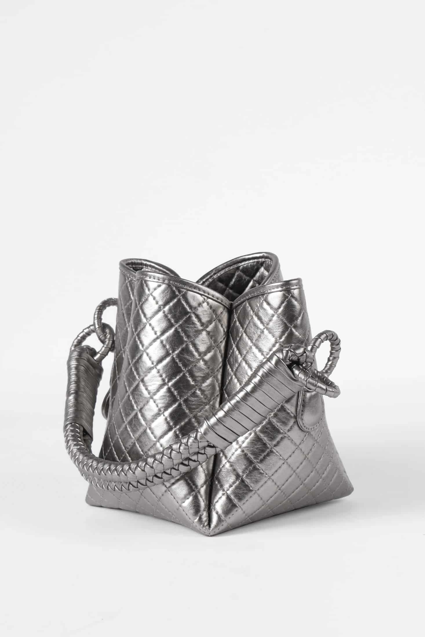 Tulip Mini Bucket Bag, Titanium. Limited Edition - miniatura 4