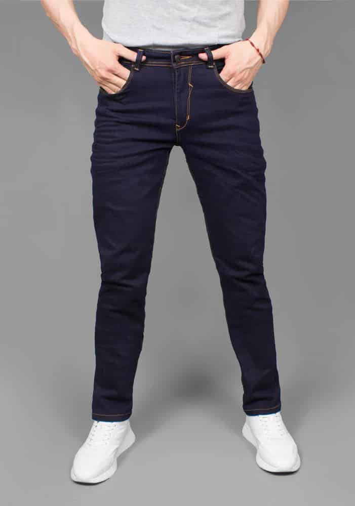 Jean para Hombre en Tono Azul Oscuro Noche Marca Thunder - miniatura 1
