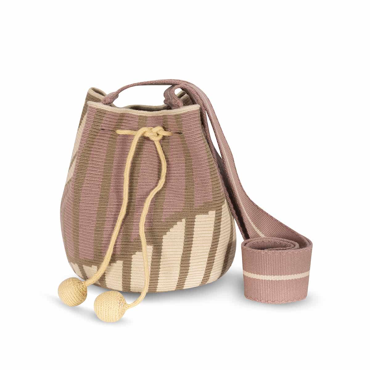 Crossbody Bucket Bag - Pink - miniatura 2