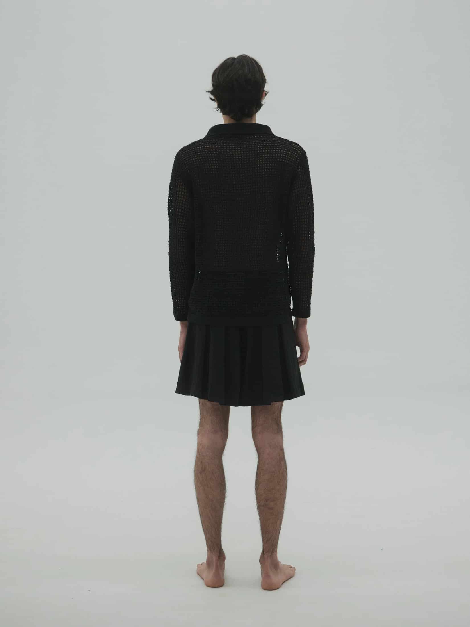Pleat shorts Hombre - miniatura 3
