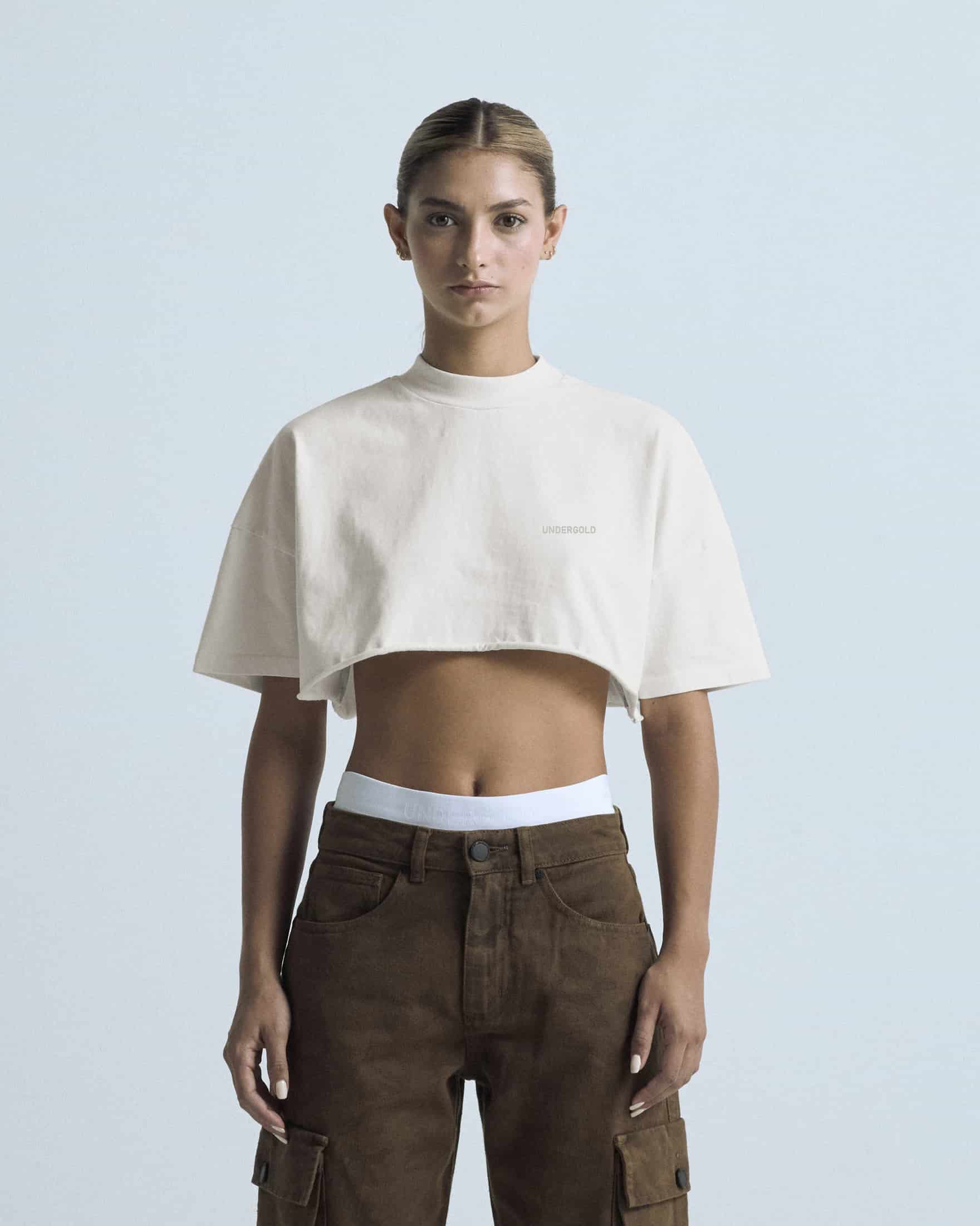 Pack X3 Line Logo Crop Top - miniatura 4
