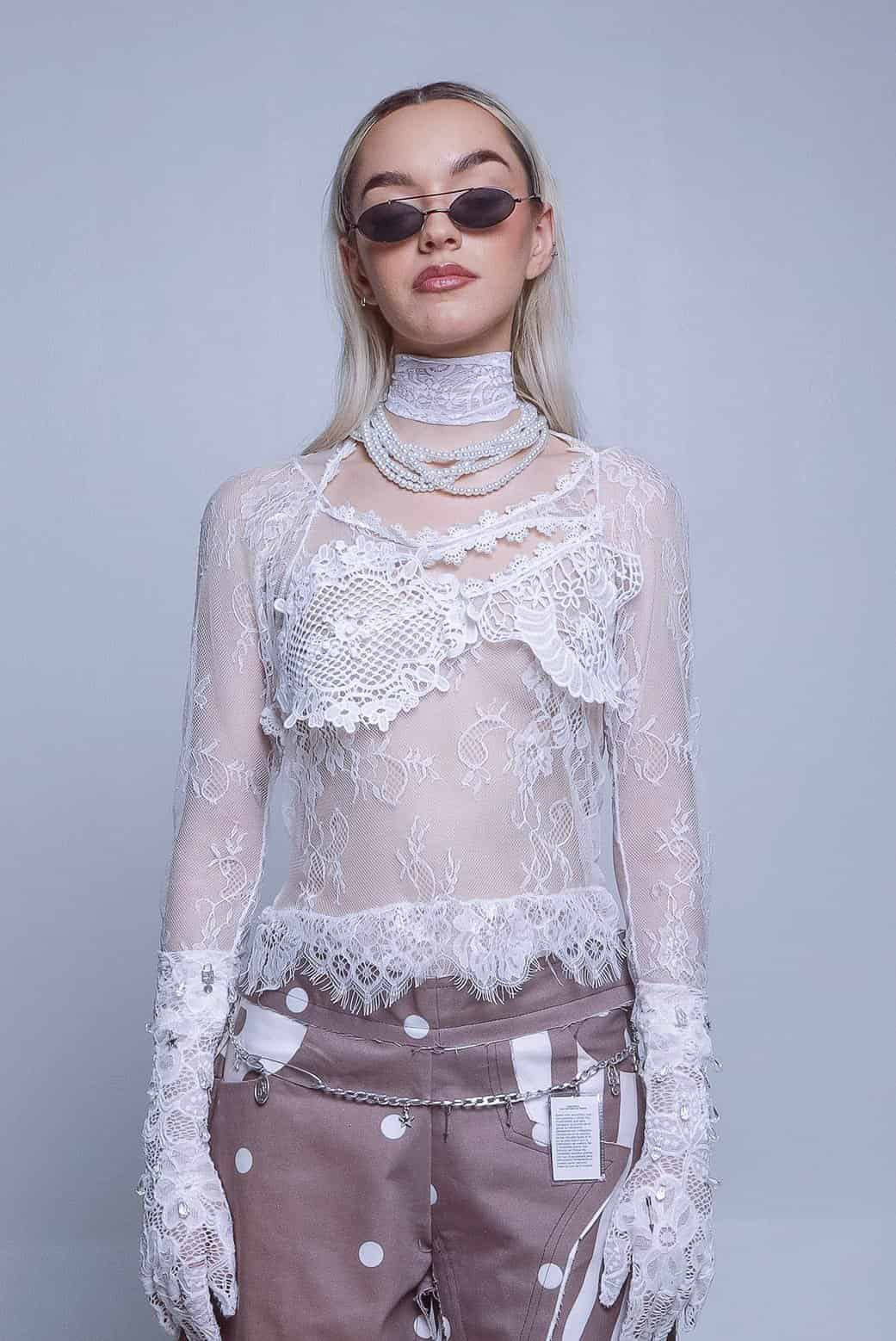 Unholy Lace Top - miniatura 1