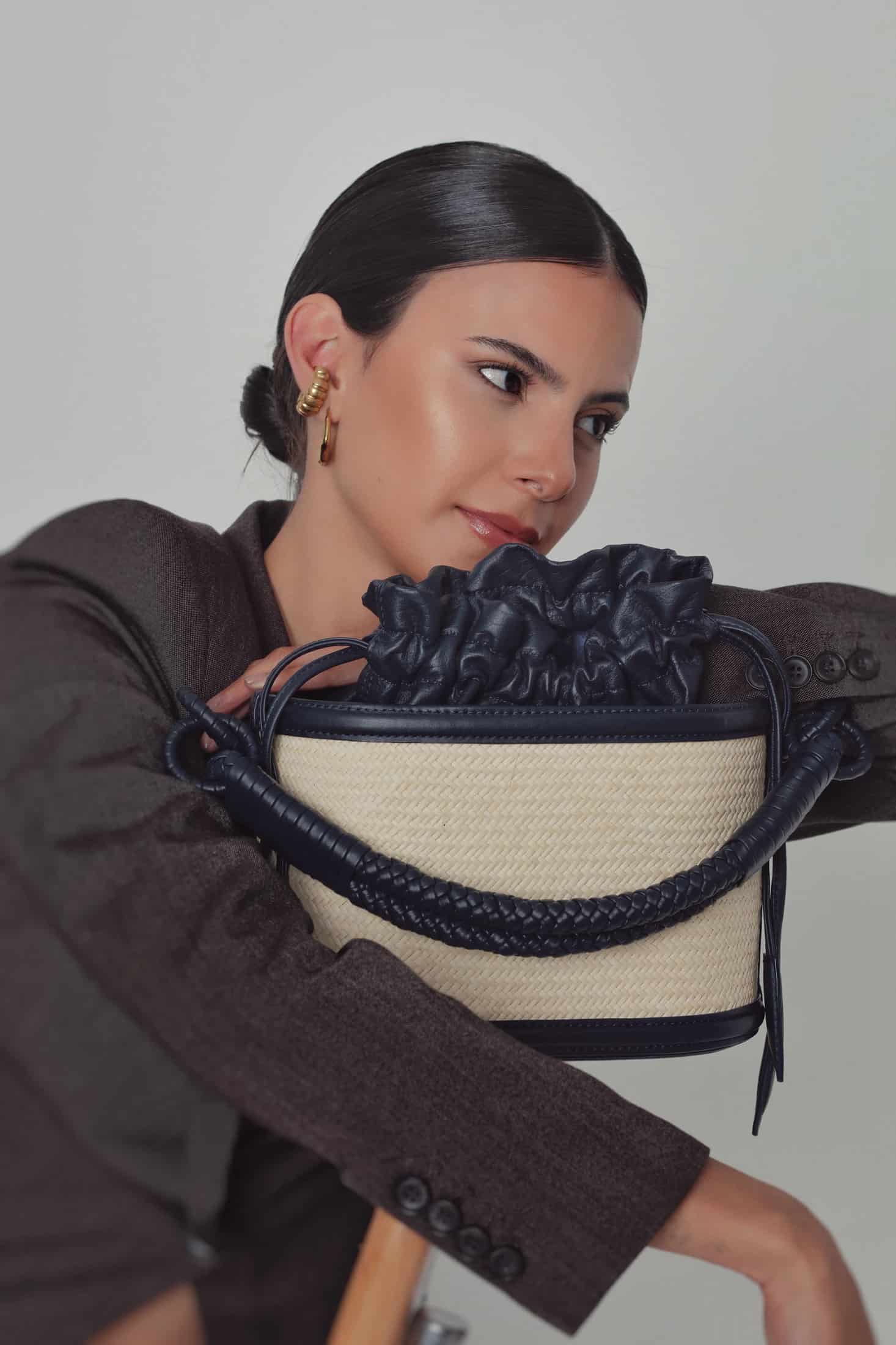 Iraca Basket Bucket, Coco - miniatura 2