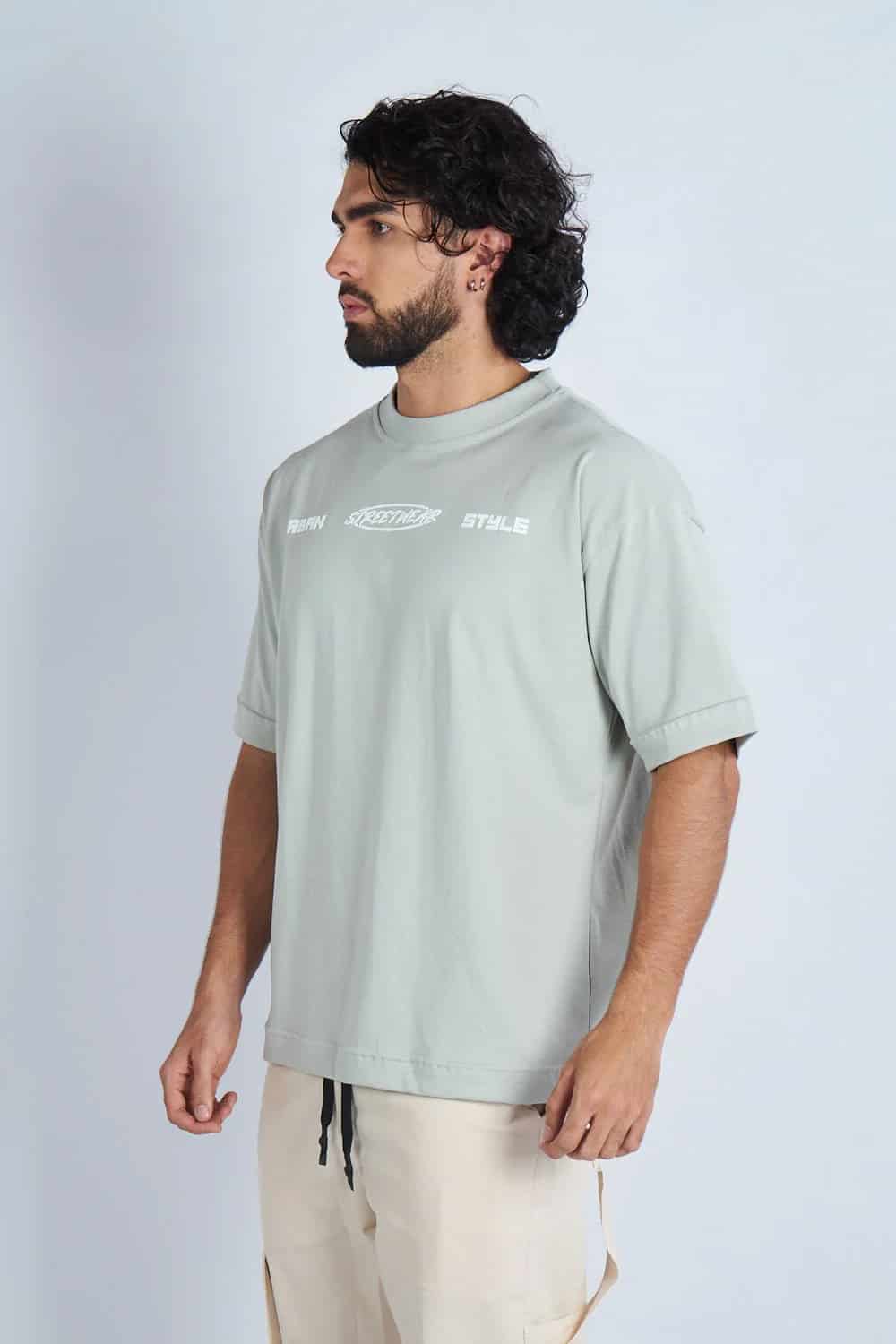 Camiseta oversize estampado Together Gris V | DROP 03 | - miniatura 14