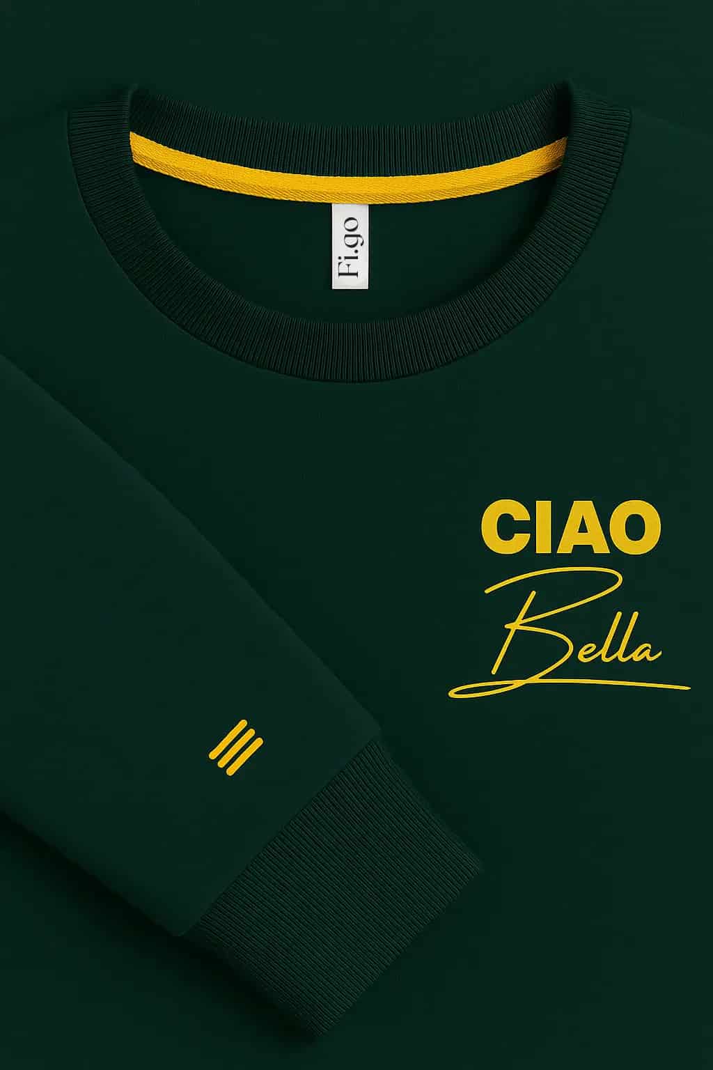 NUOVO Sweatshirt CIAO Bella - miniatura 4