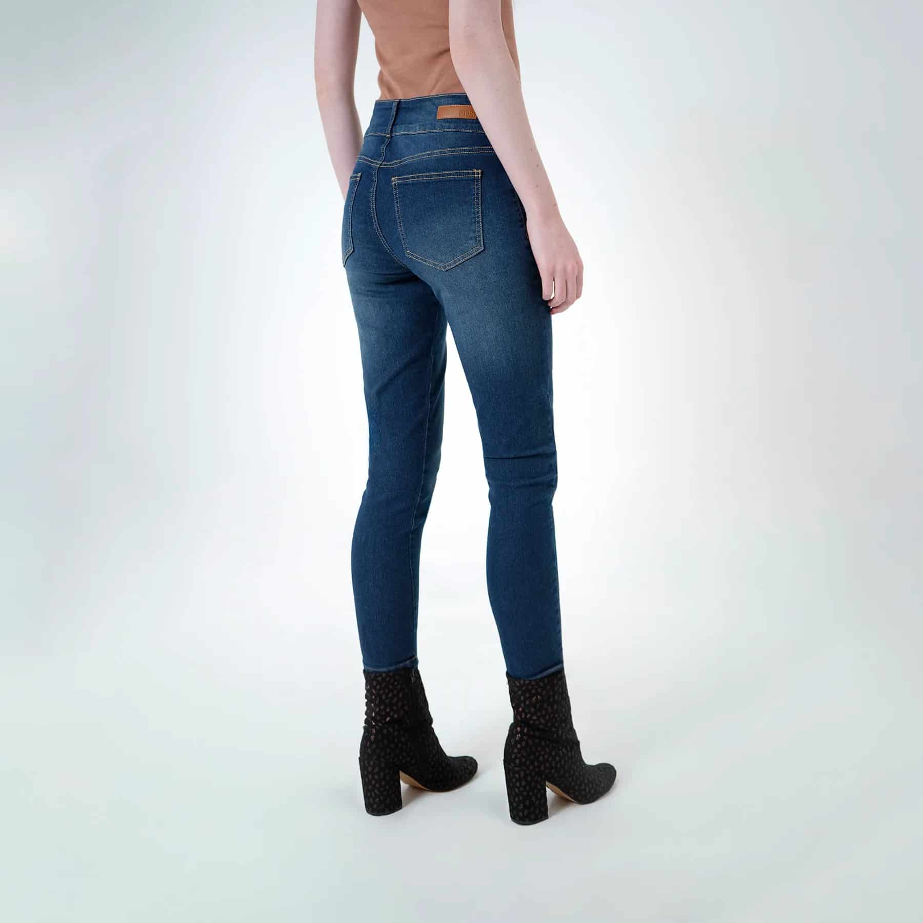 Jean Tiro Alto Bota Skinny - miniatura 2