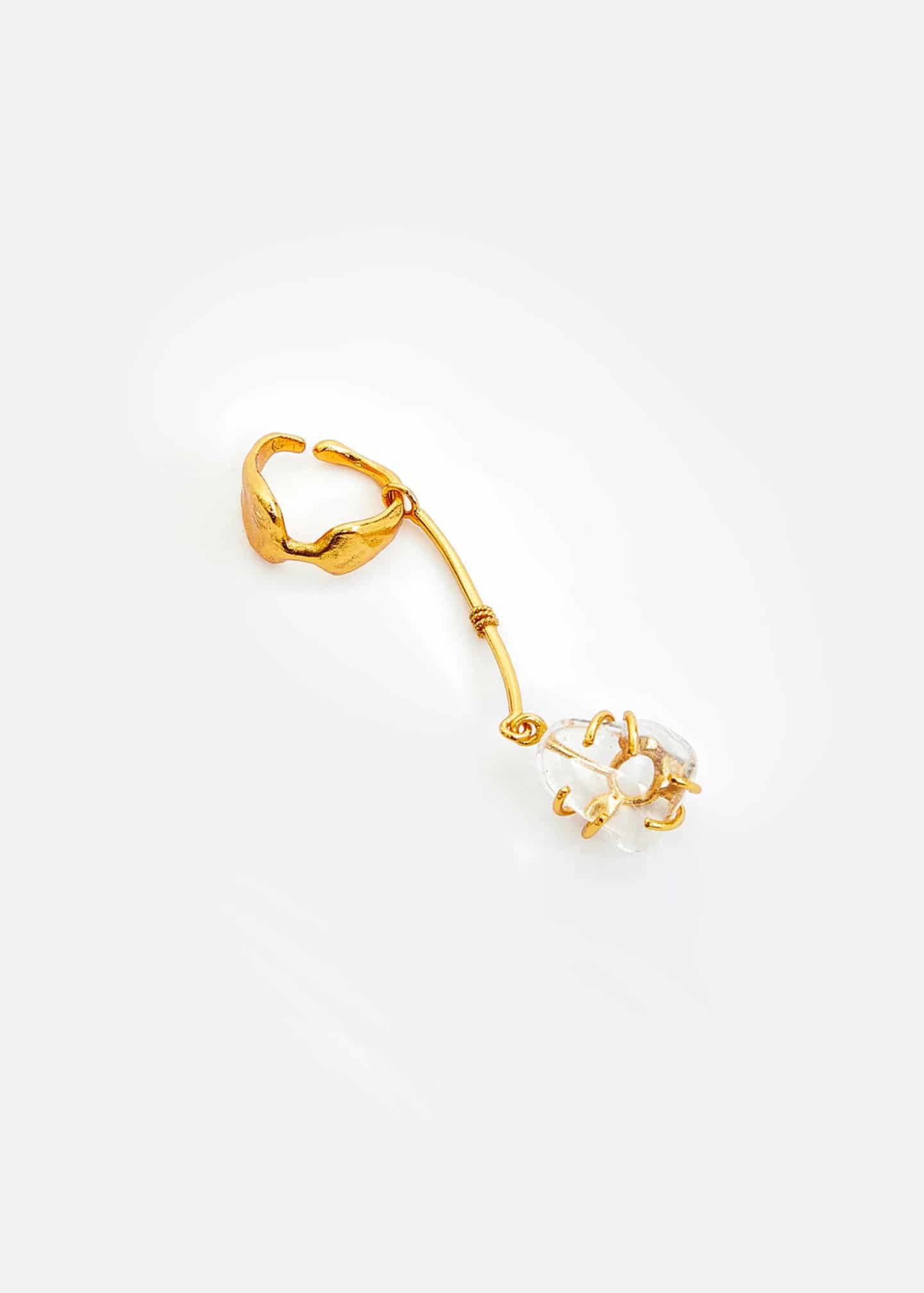 Earcuff Long Cuarzo - miniatura 2
