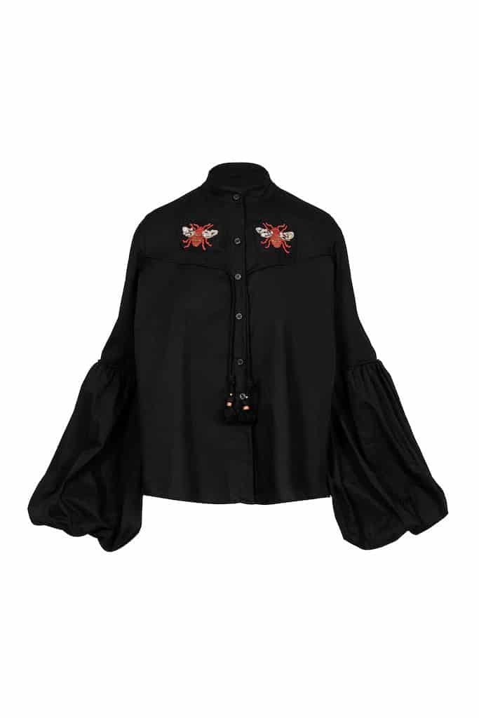 CAMISA ETEREA NEGRA - miniatura 1