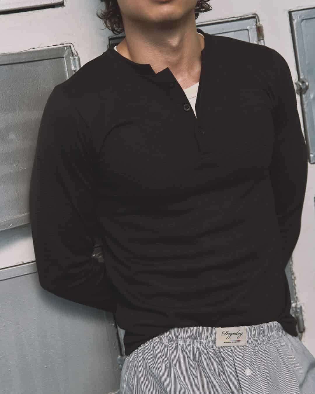 Lane Henley Negro - miniatura 3