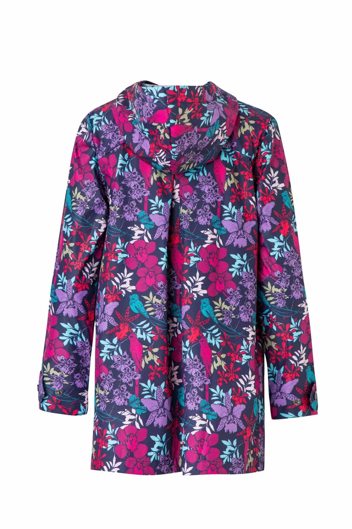 De Flor en Flor | Raincoat para Mujer - miniatura 4