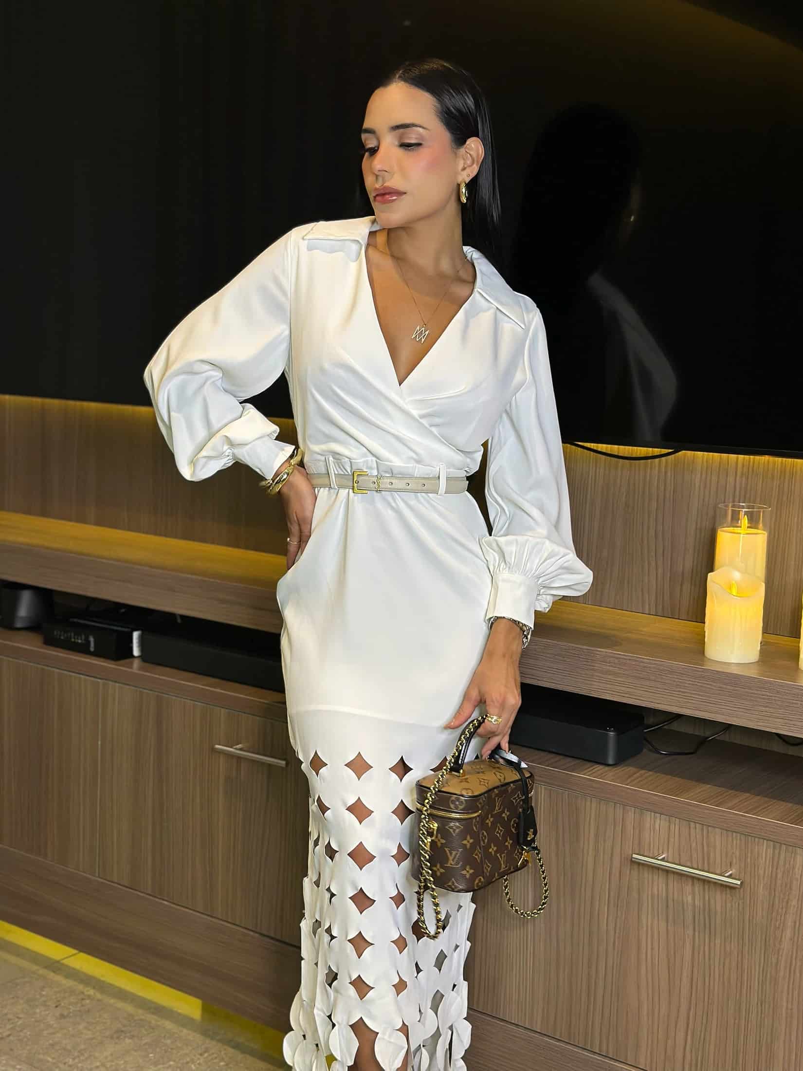 VESTIDO ANGELICA BLANCO - miniatura 1