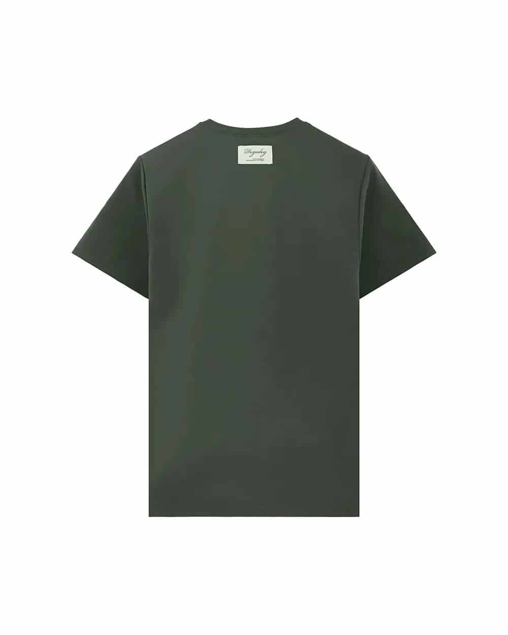 T-Shirt Verde Militar - miniatura 4