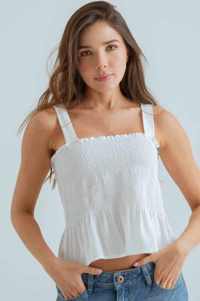 Blusa Resortada - miniatura 1