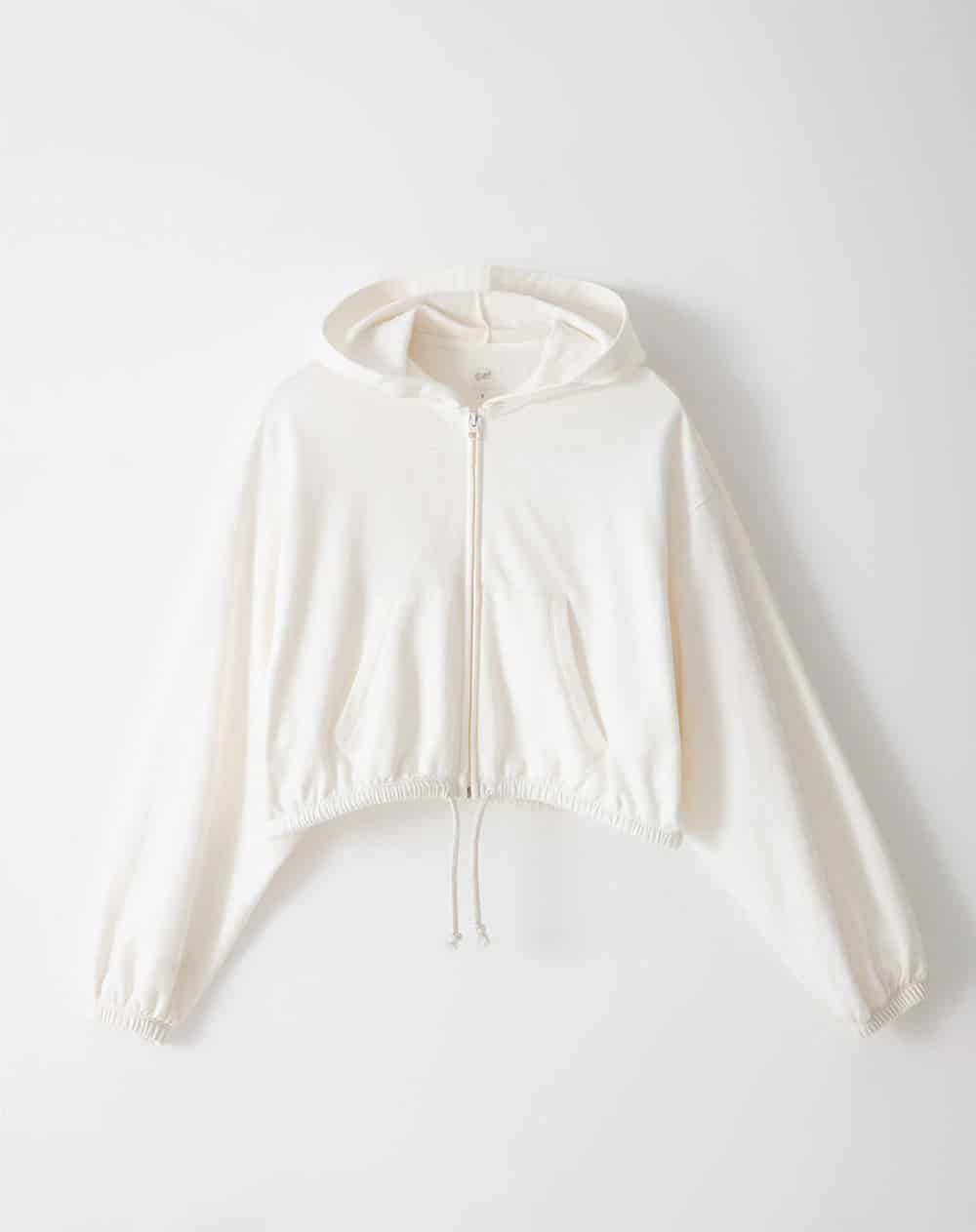 Chaqueta regular algodón habano mujer - miniatura 5