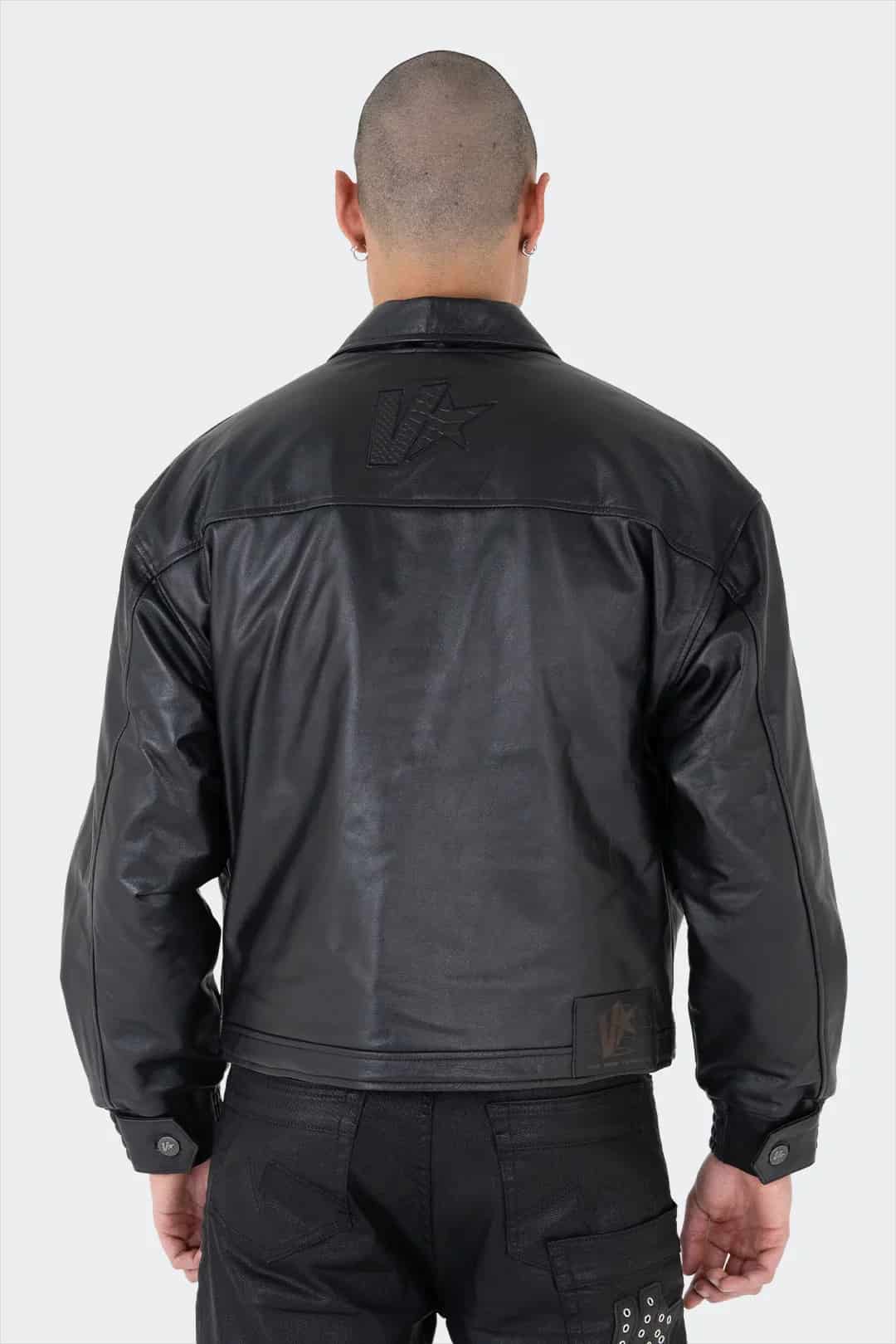VENENO CHAQUETA DE CUERO NURSE - miniatura 4