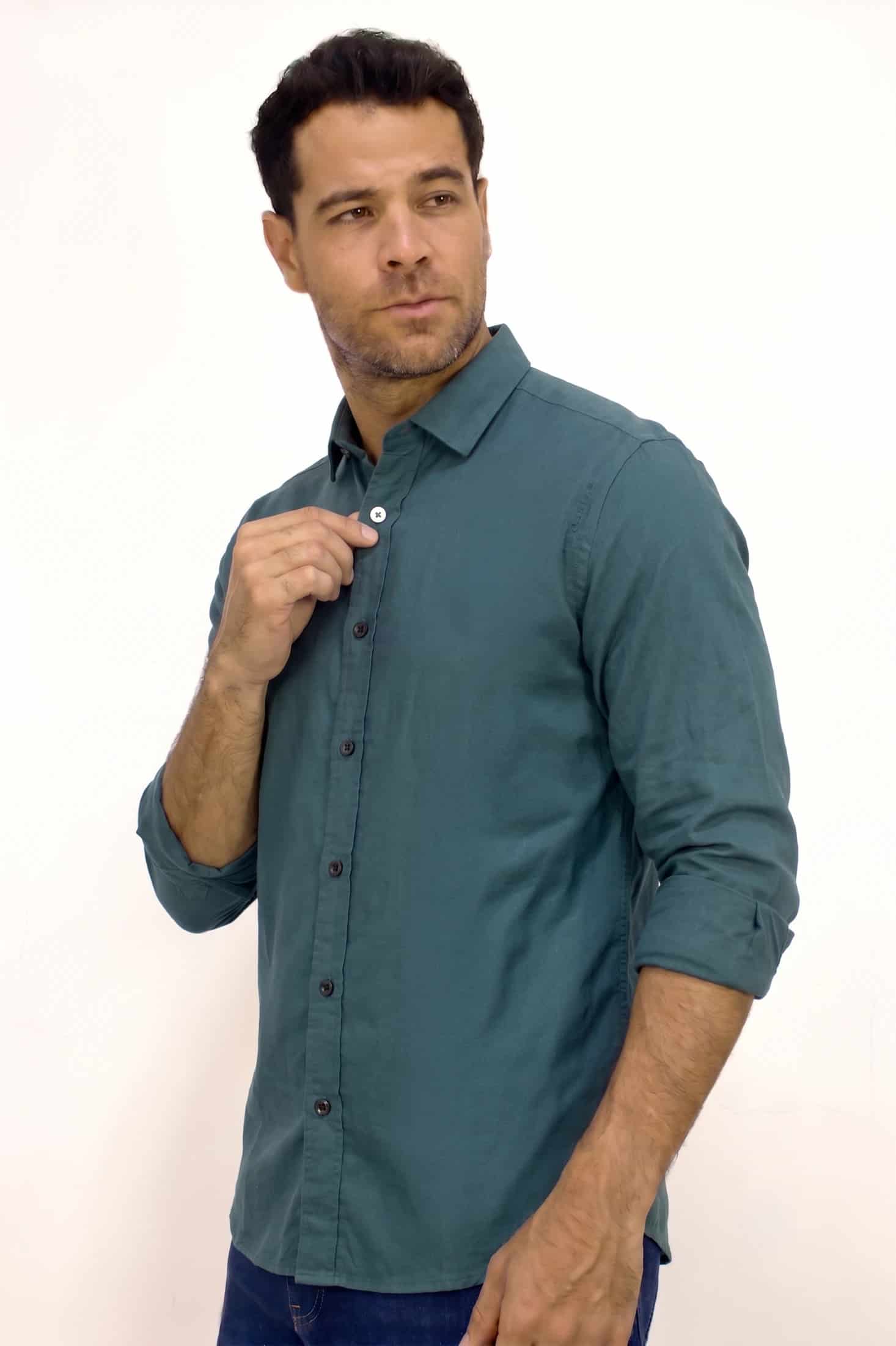 CAMISA MANGA LARGA OXFORD PARA HOMBRE - miniatura 5