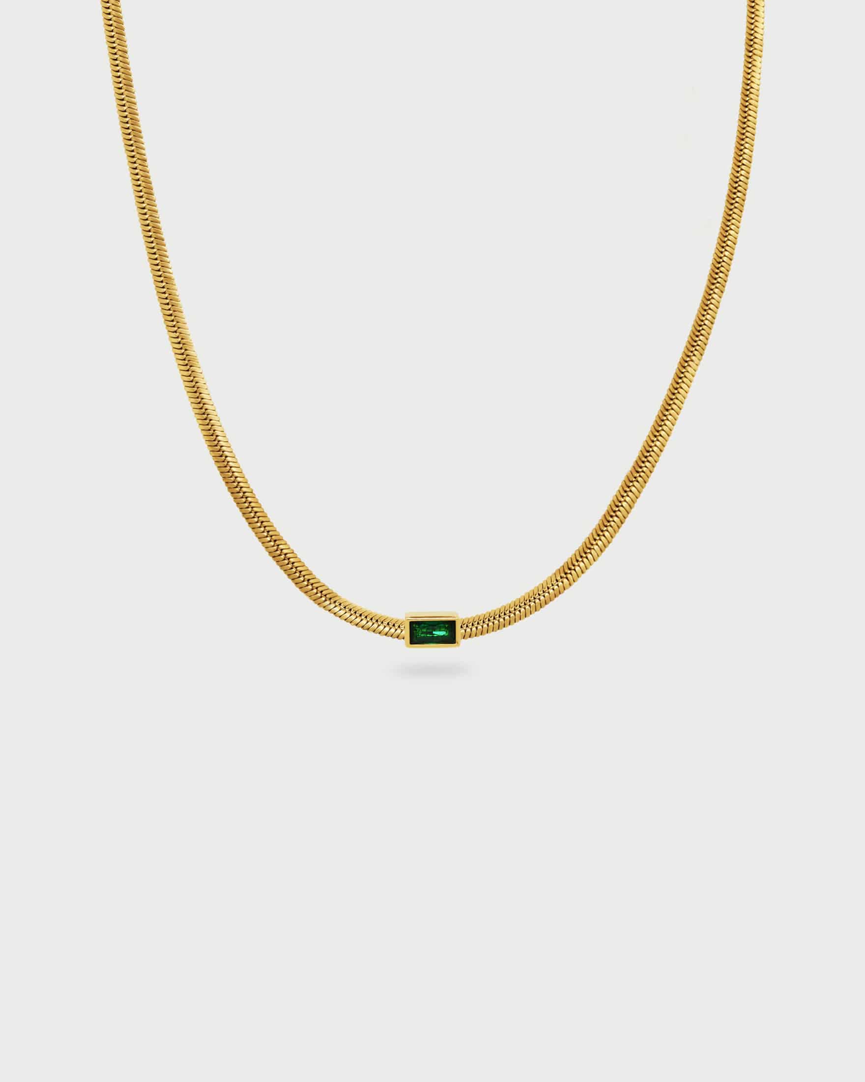 Collar Serpiente Piedra - miniatura 2