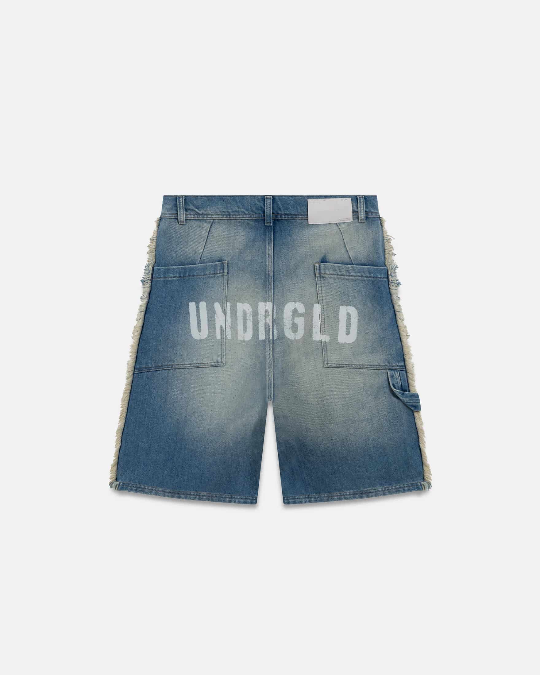 Spring Frayed Jorts Blue - miniatura 1