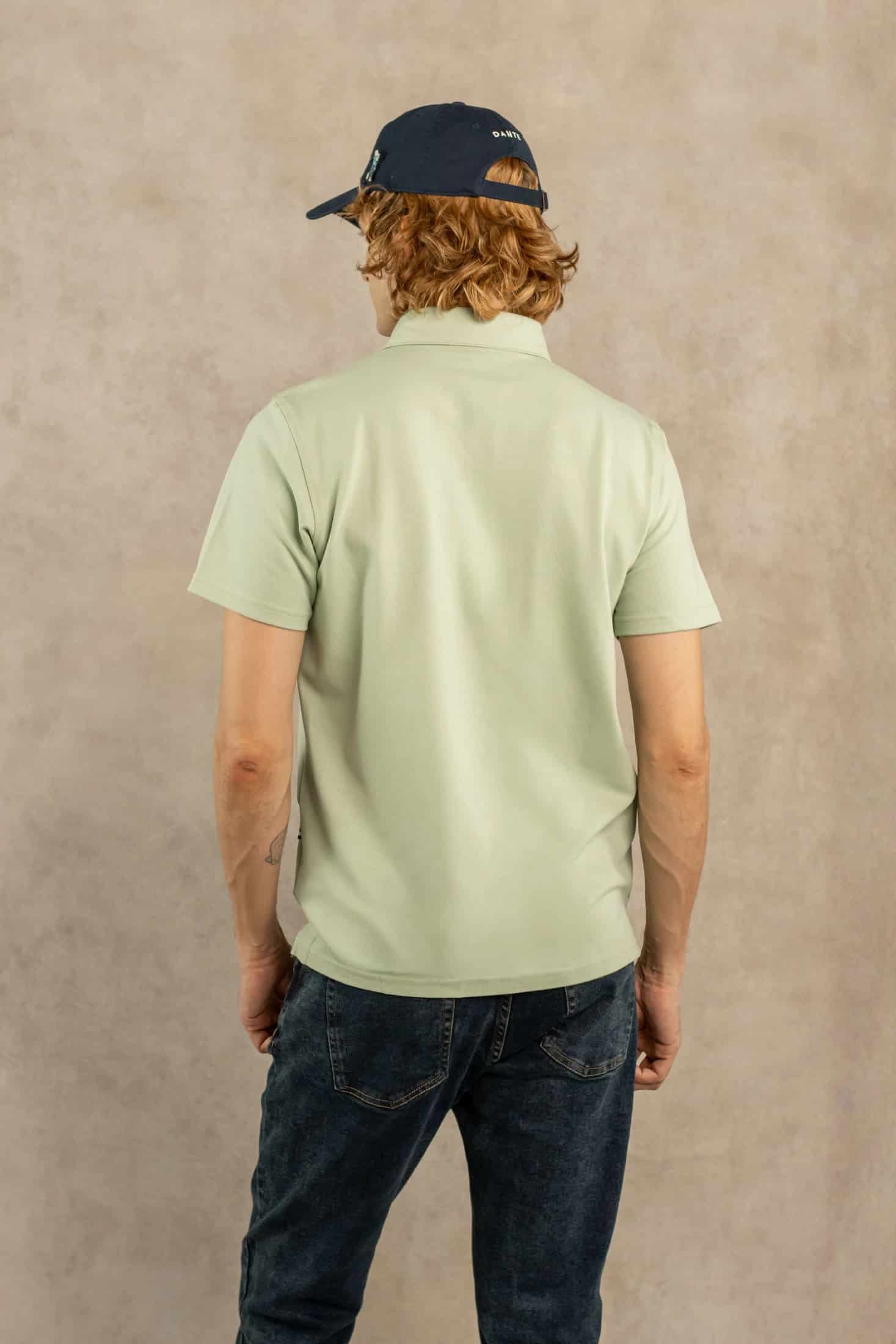 Polo Antimanchas Verde Sage - miniatura 4