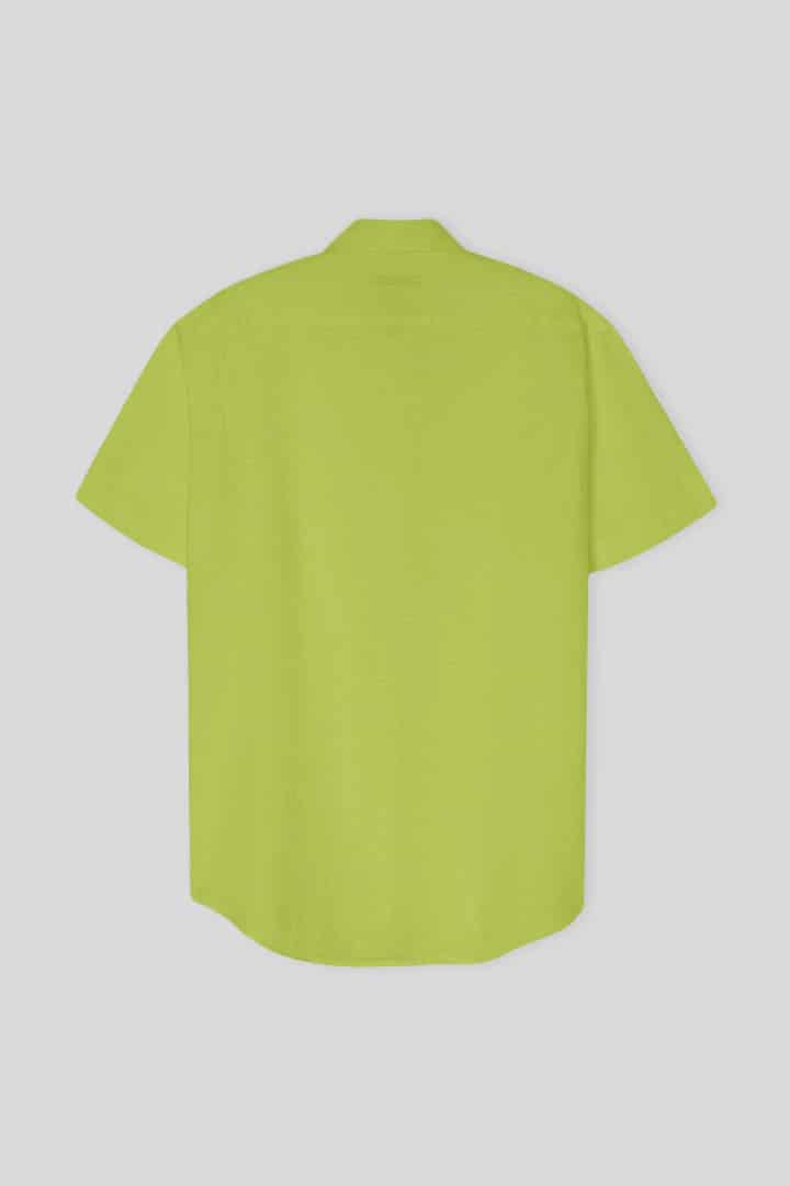 Men's linen shirt love bird - miniatura 2