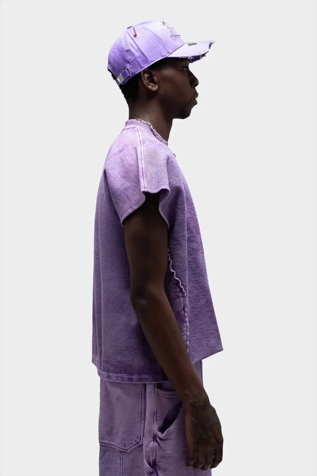 VENENO TANK TOP PURPLE WASH - miniatura 3