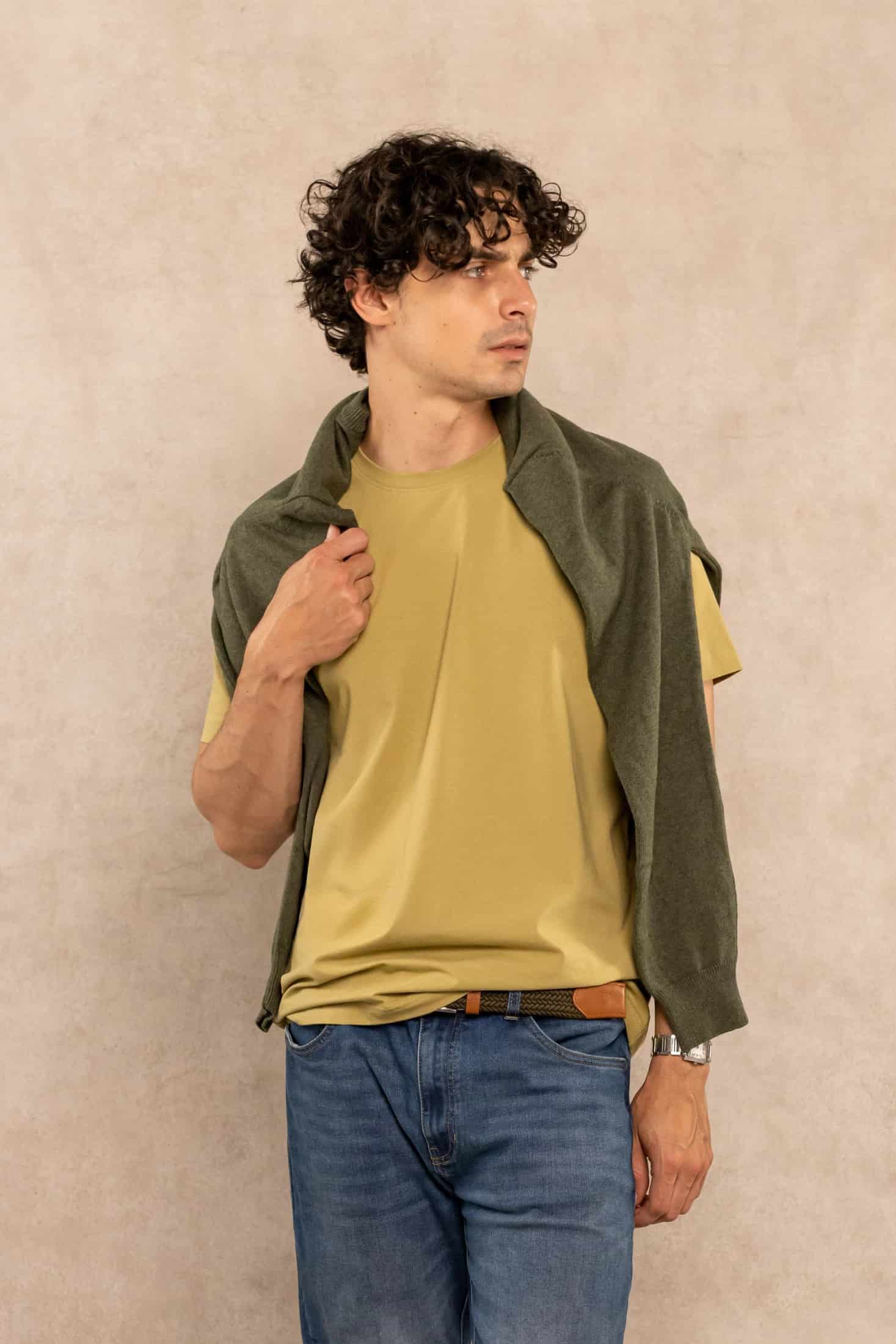 Camiseta Antimanchas Warm Olive - miniatura 1