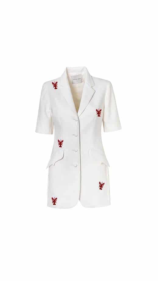 PEARL BLAZER  LOBSTER APPLIQUES - miniatura 1