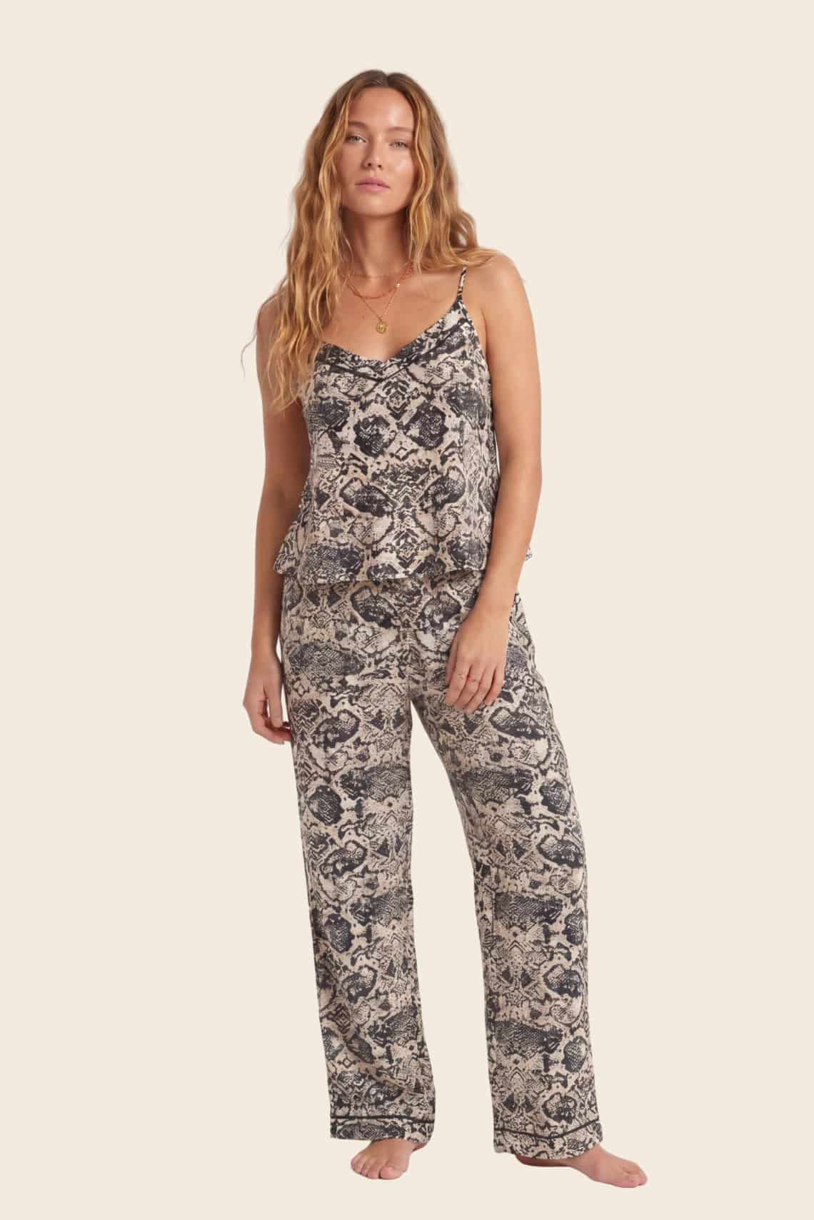 Ivory Snake Pijama Pant - miniatura 1