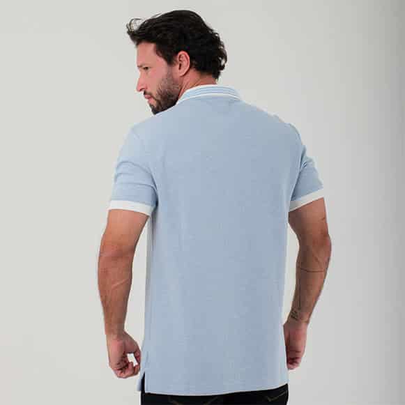 SUETER TIPO POLO MODA HOMBRE - miniatura 4