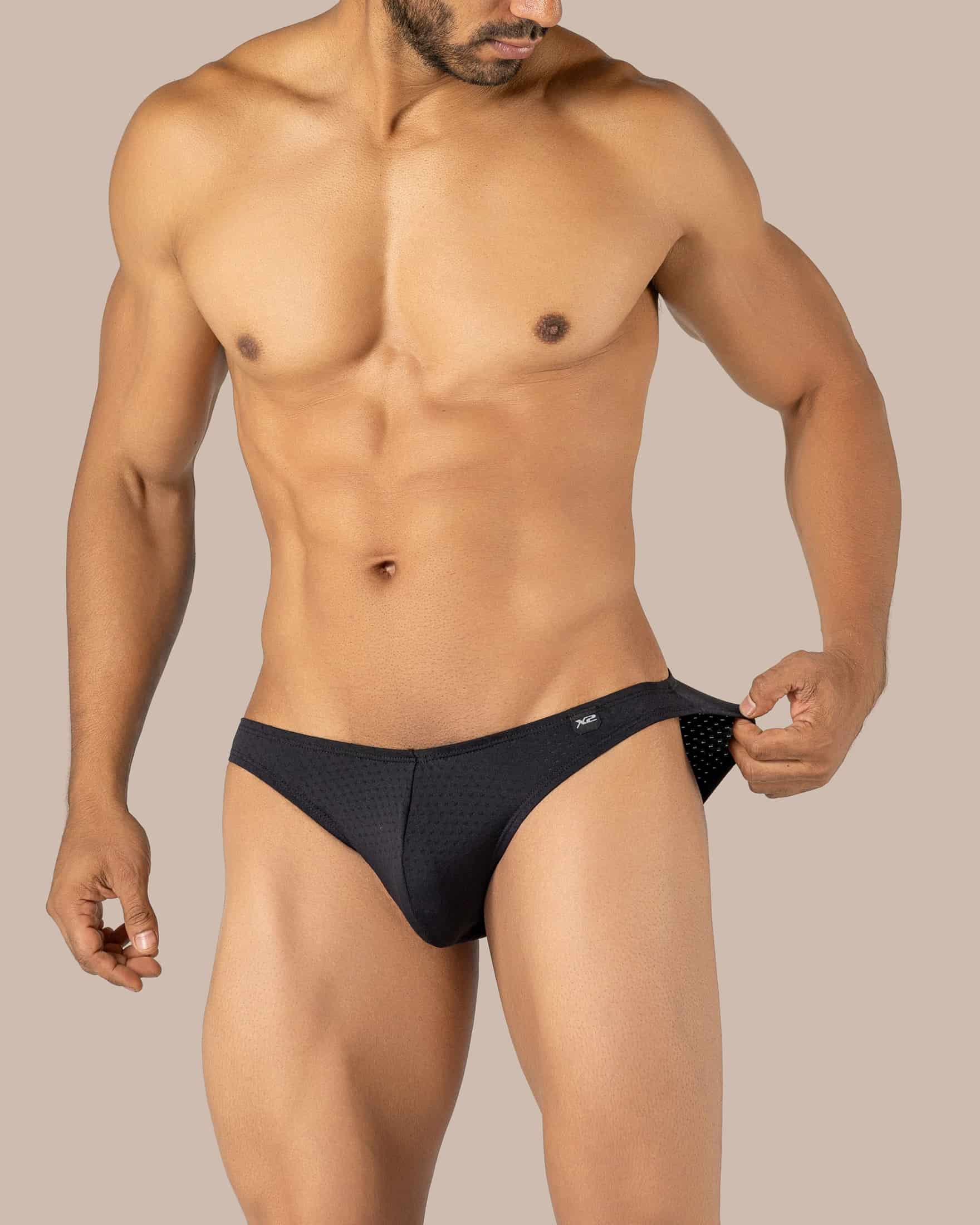 Bikini Gallardini Nylon Negro X2 - miniatura 2