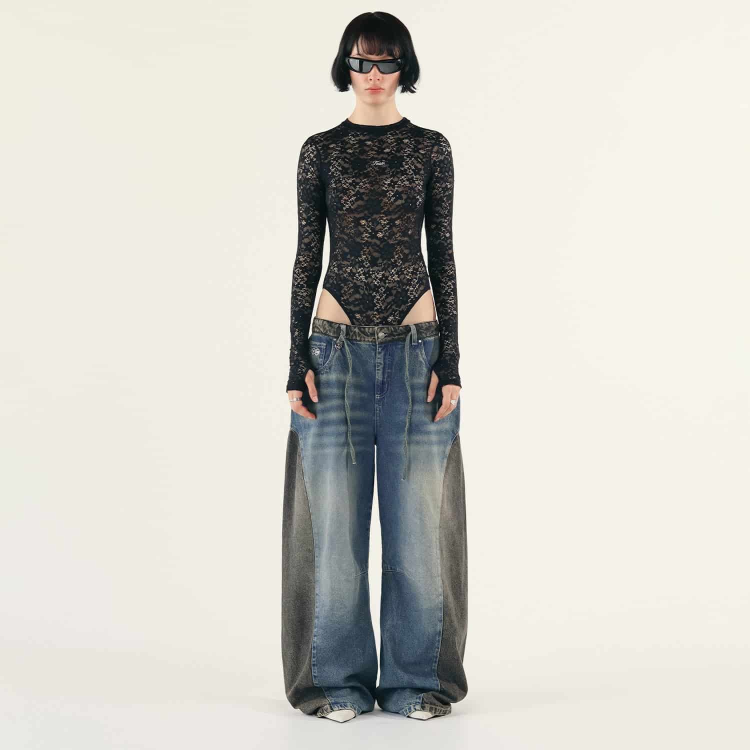 The True Spirit Denim Pants - Light Blue - miniatura 8