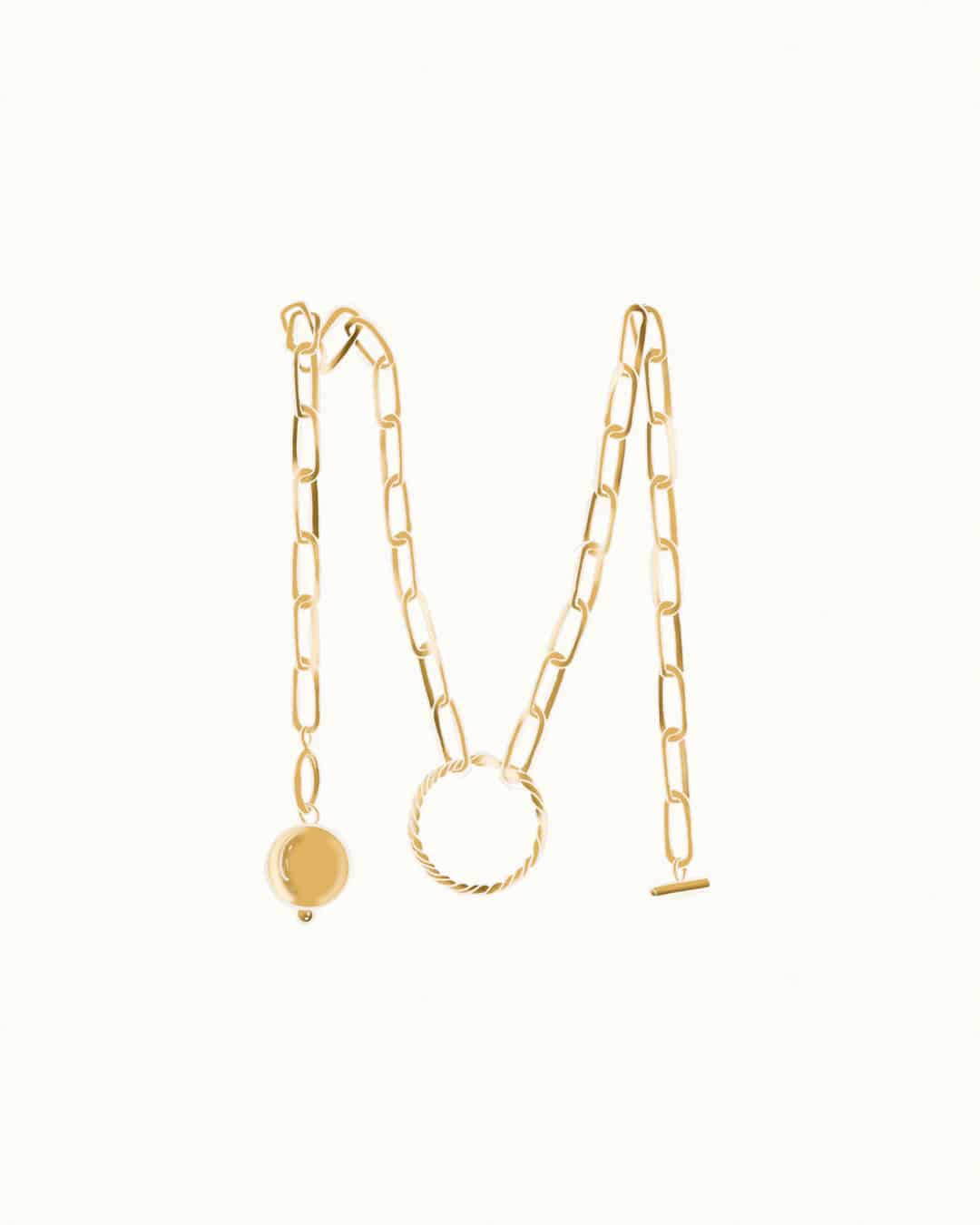 Trazos Necklace/Bracelet - miniatura 1
