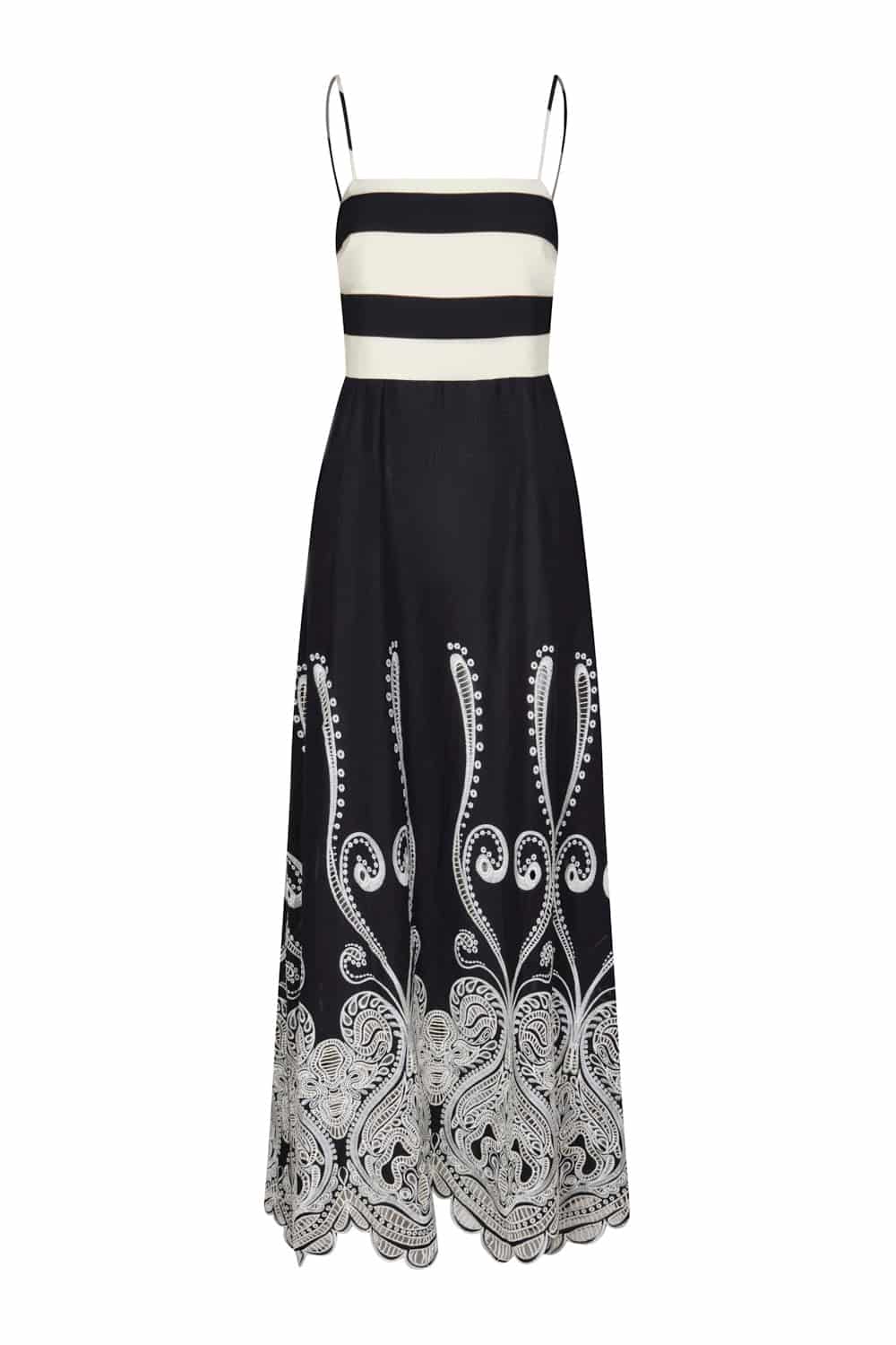 Vestido Avellana ivory negro - miniatura 2