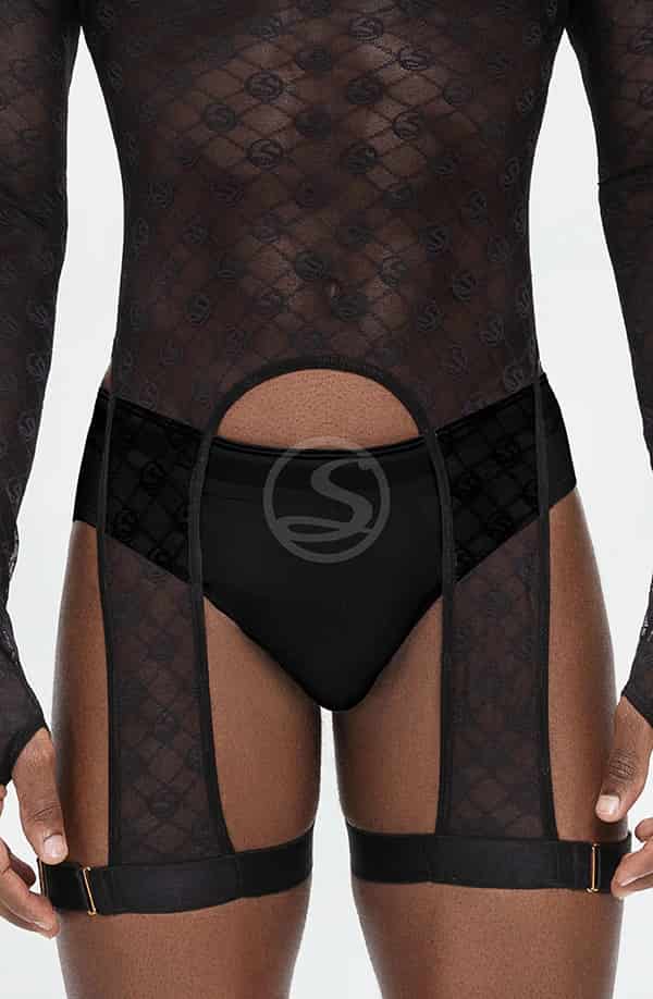 Mesh Nómada Negro Santísimas Men Ref. S-567 - miniatura 3