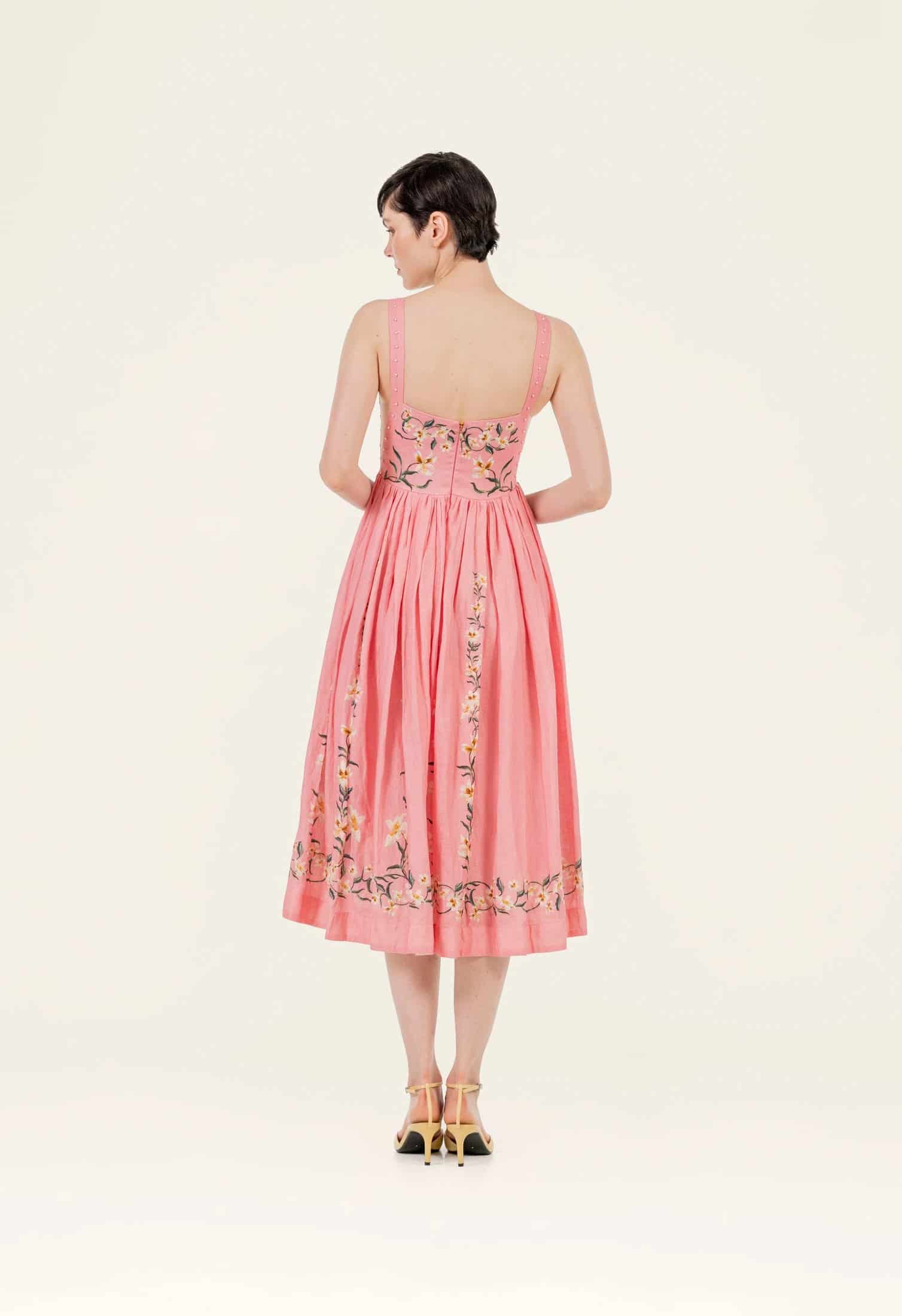 Mielero Promesa Midi Dress - miniatura 6