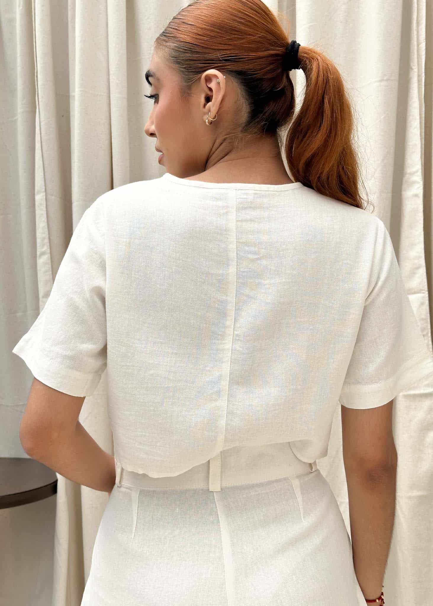 Blusa Safari Ivory - miniatura 2