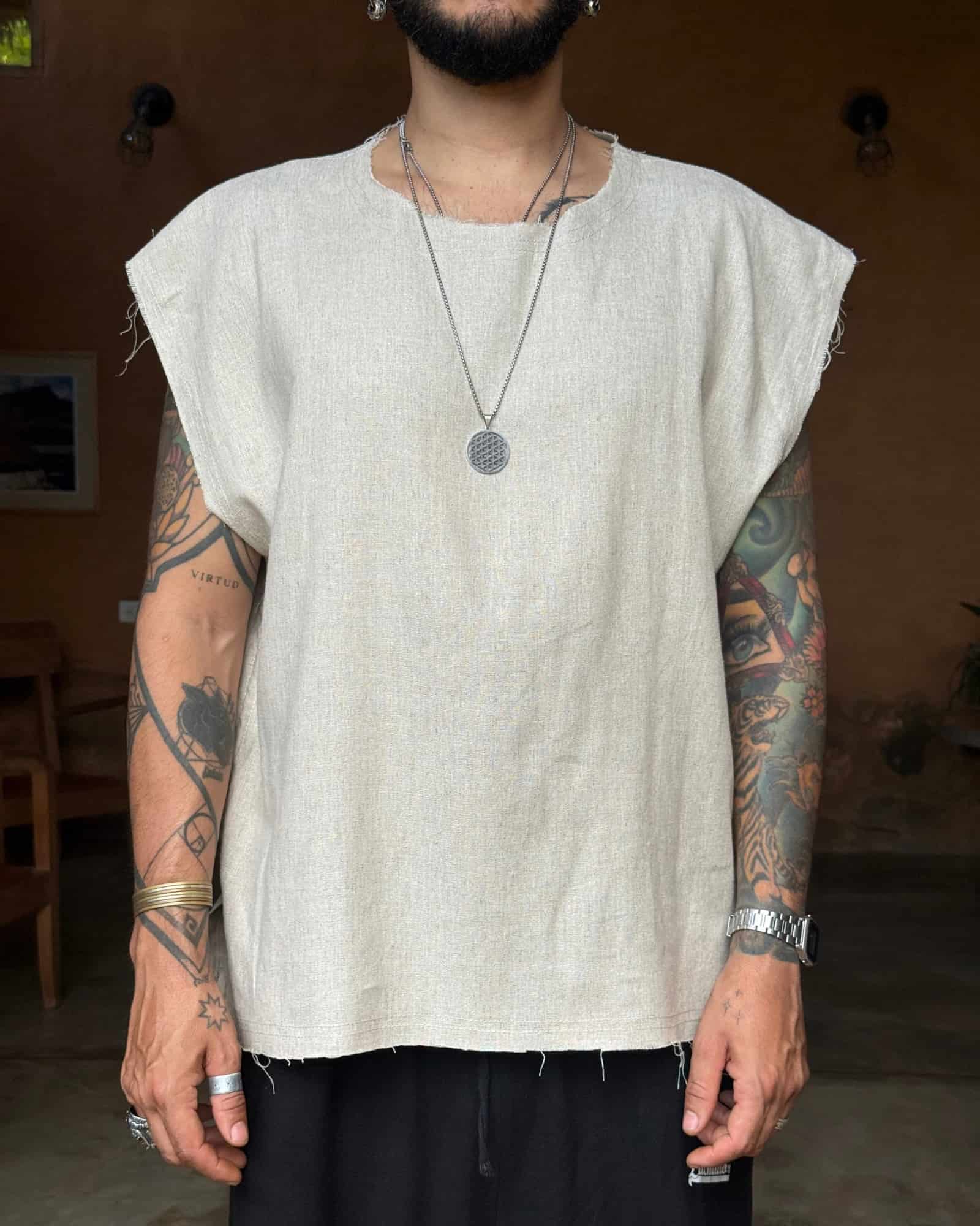 Camiseta ocaso crudo - miniatura 1